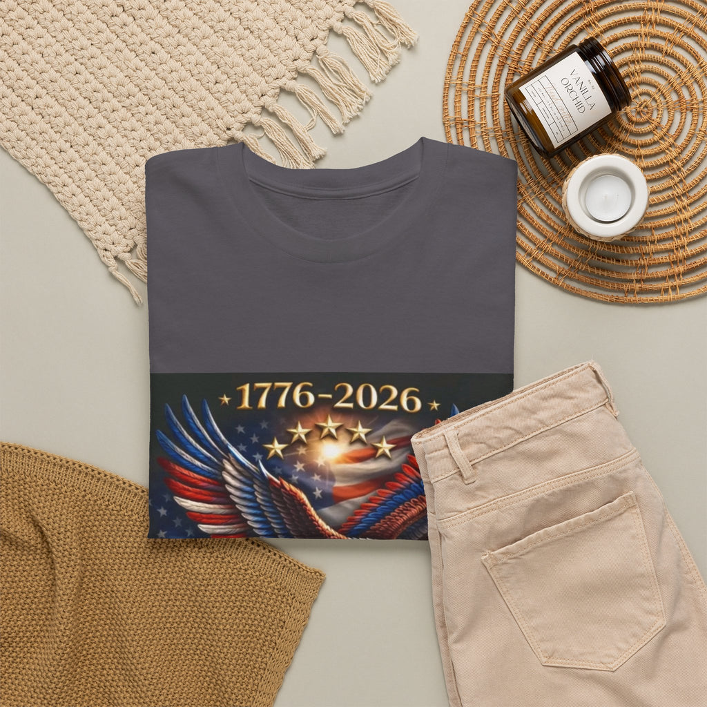 America 250th Anniversary T-Shirt — 1776–2026 Patriotic Eagle Tee
