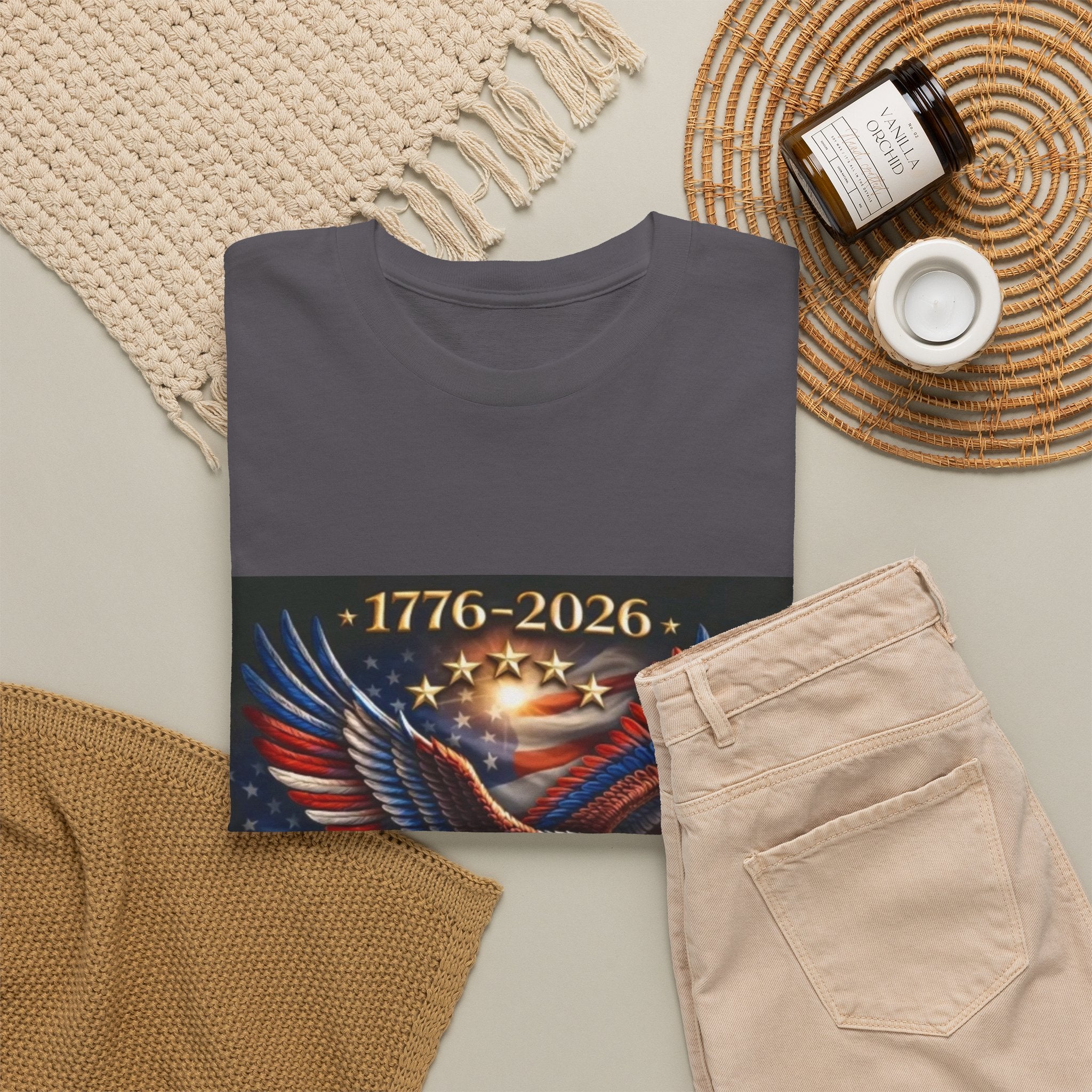 America 250th Anniversary T-Shirt — 1776–2026 Patriotic Eagle Tee