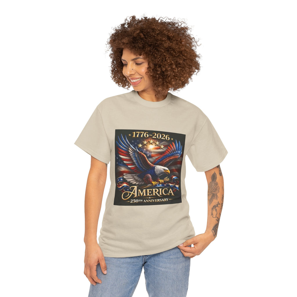 America 250th Anniversary T-Shirt — 1776–2026 Patriotic Eagle Tee