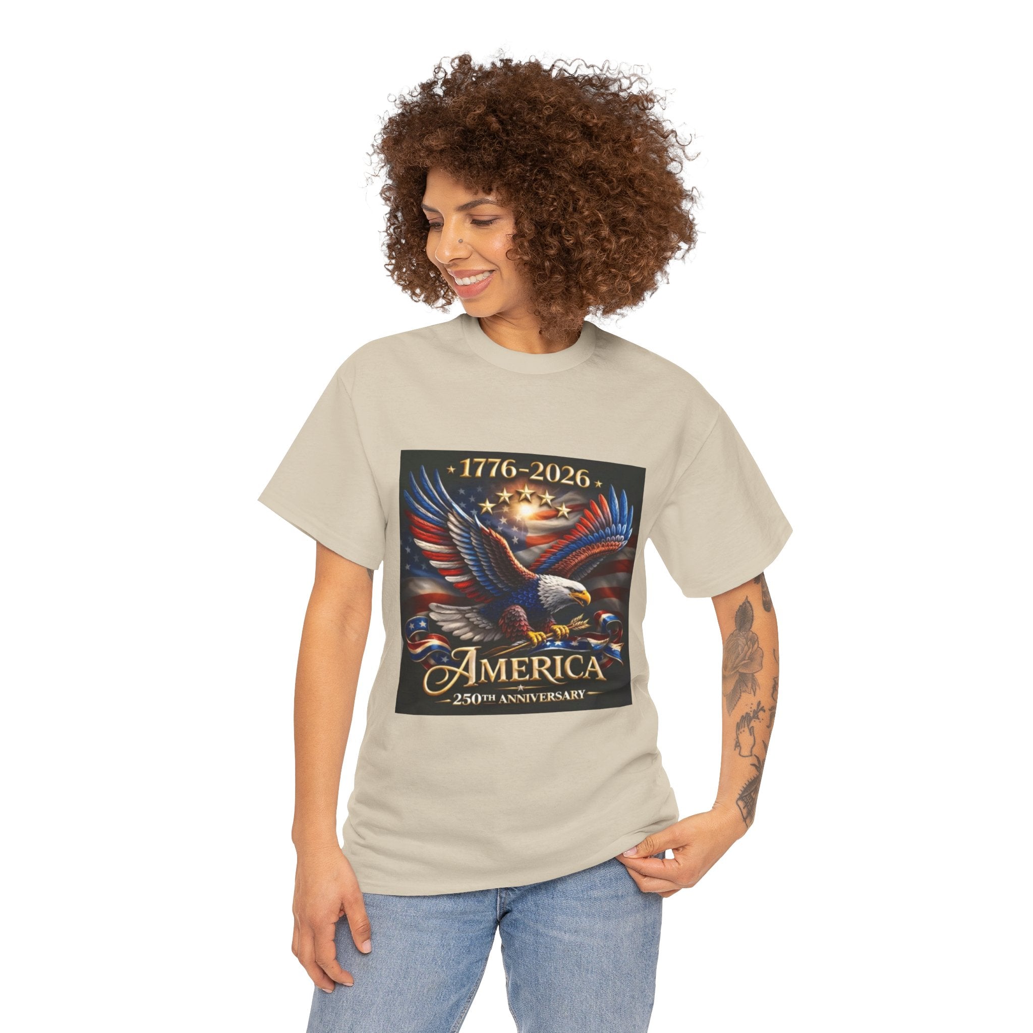 America 250th Anniversary T-Shirt — 1776–2026 Patriotic Eagle Tee