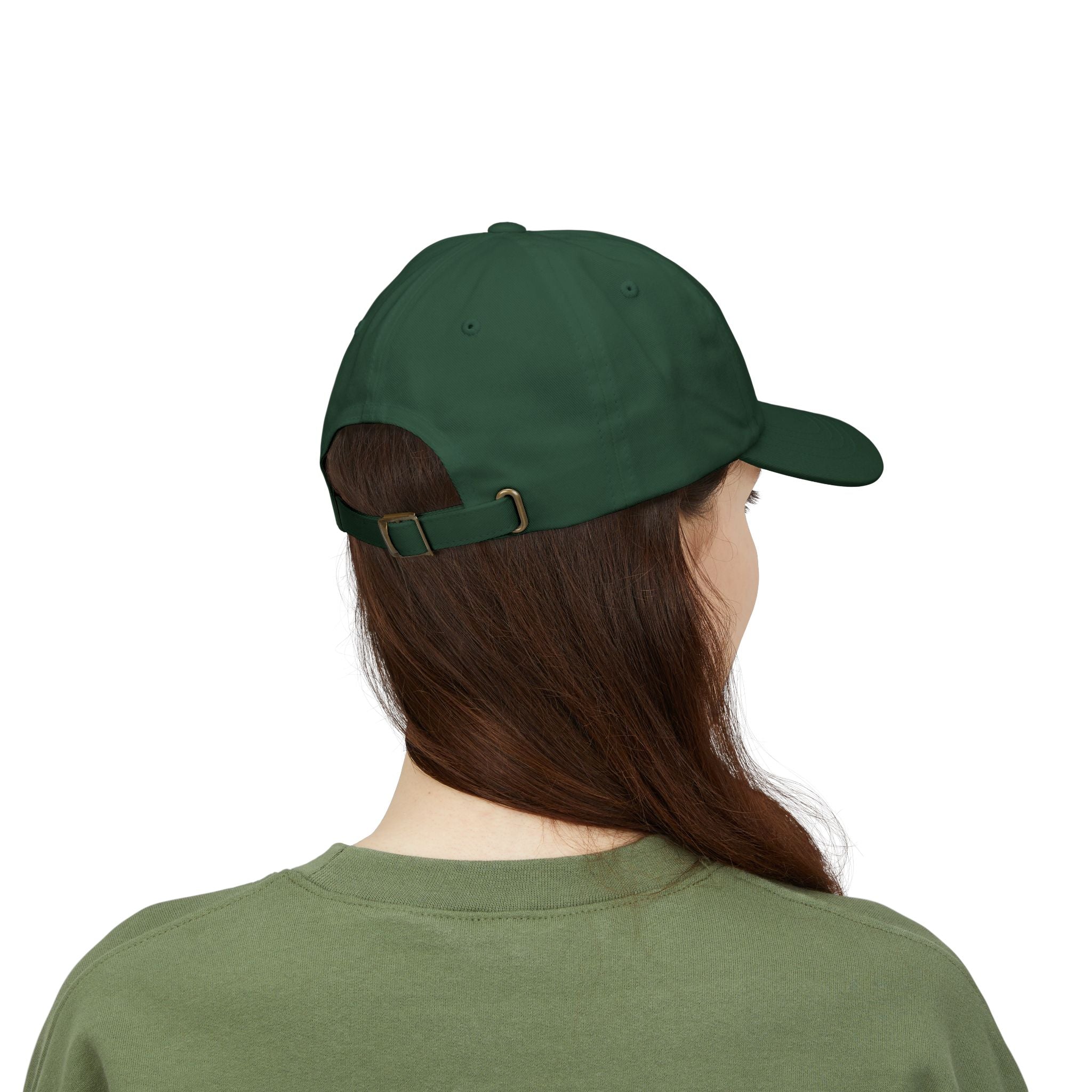 Cat Mom Dad Cap – White Embroidered Cat Mom Baseball Hat