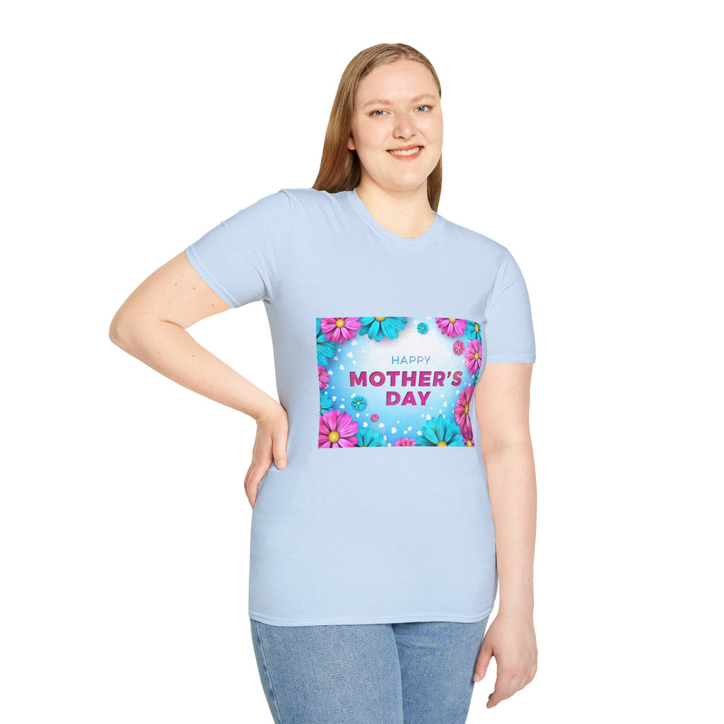 Mother's Day Floral T-Shirt — Happy Mother's Day Celebration Tee