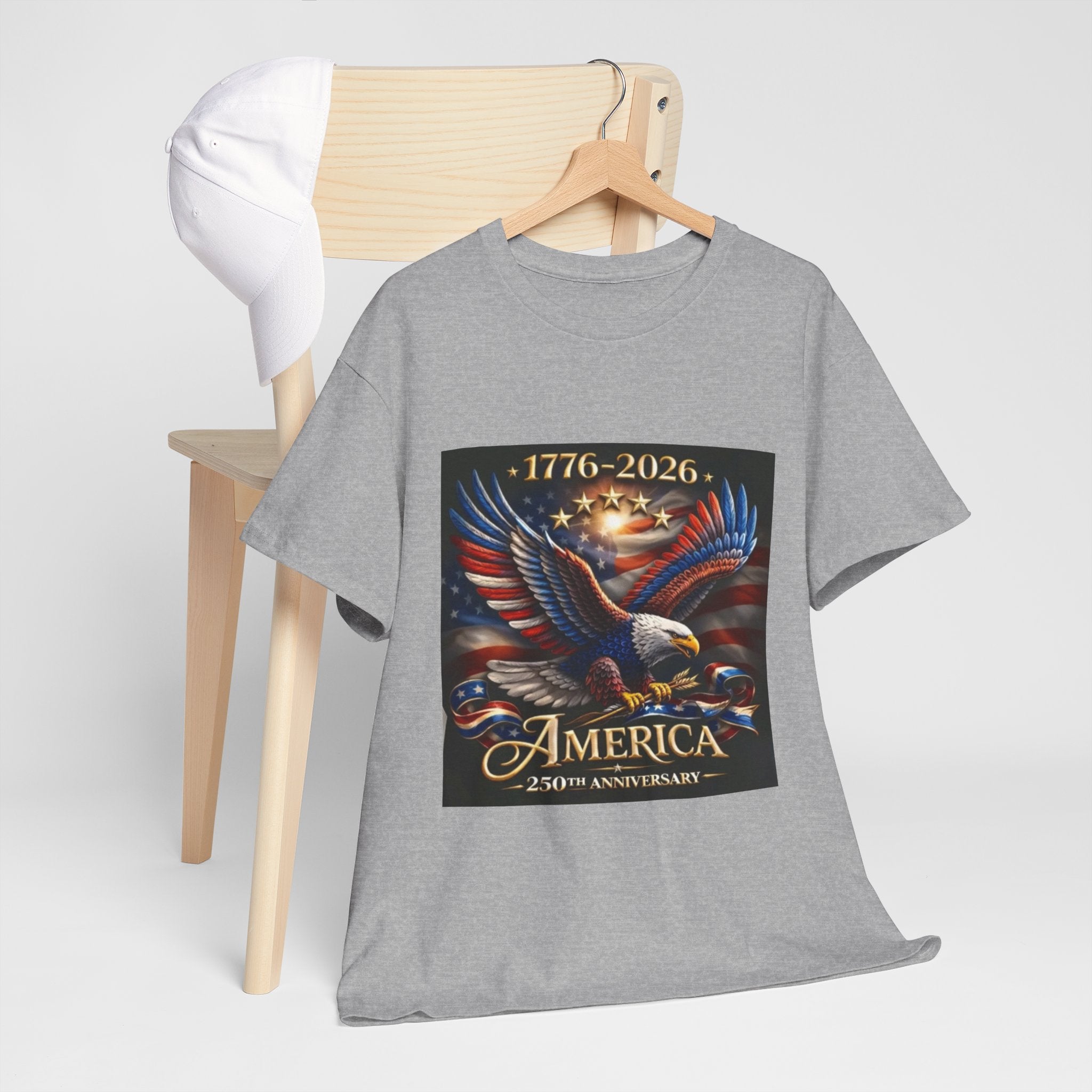 America 250th Anniversary T-Shirt — 1776–2026 Patriotic Eagle Tee