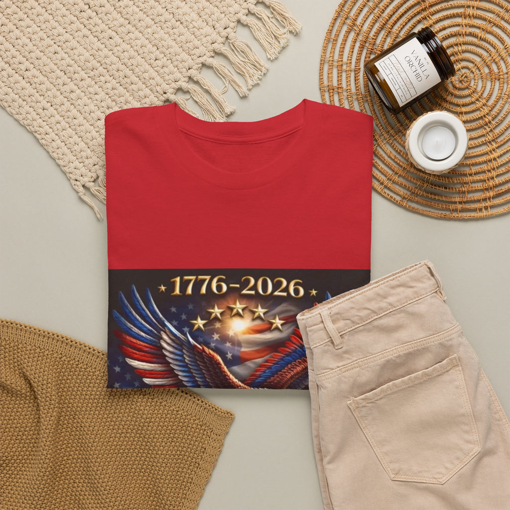 America 250th Anniversary T-Shirt — 1776–2026 Patriotic Eagle Tee