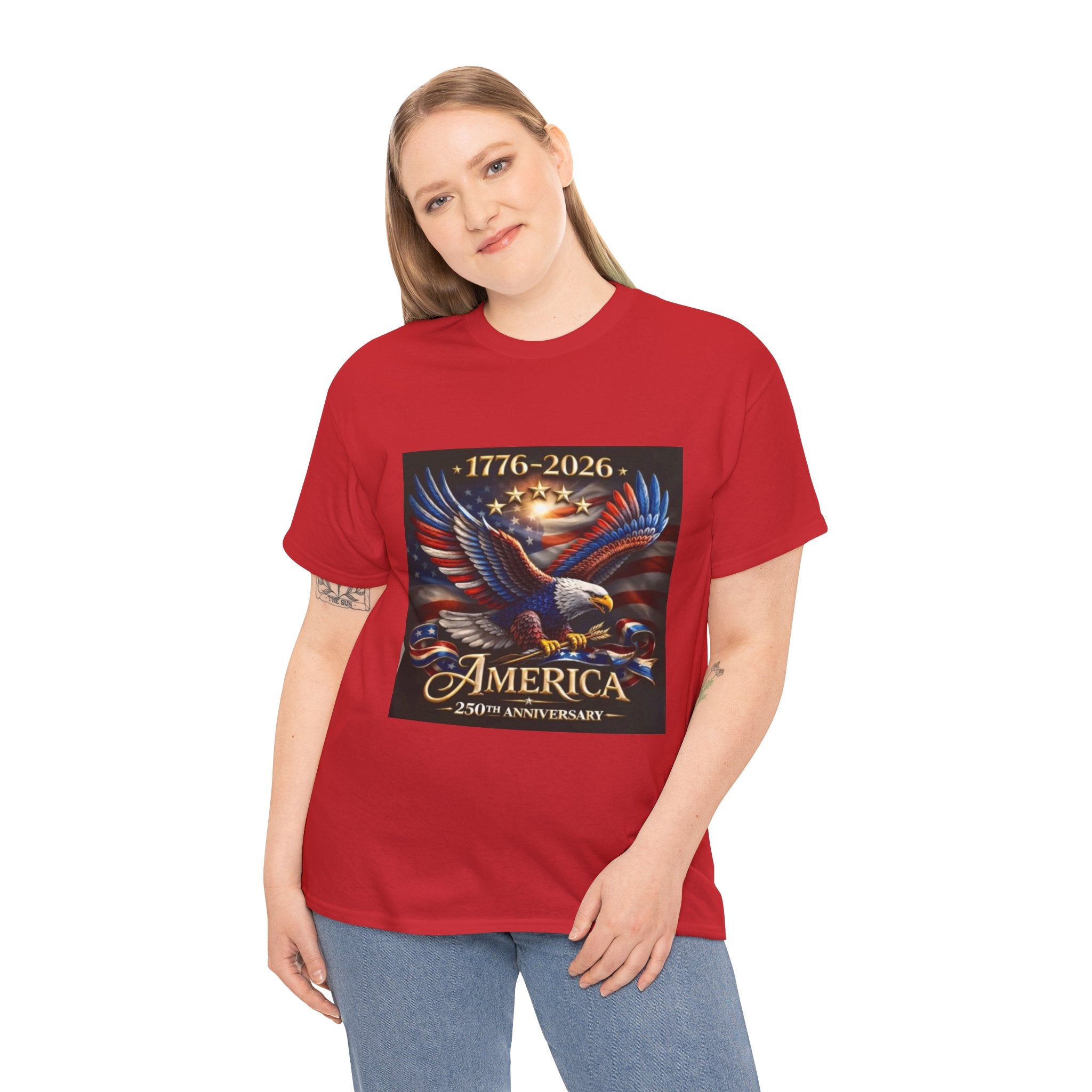 America 250th Anniversary T-Shirt — 1776–2026 Patriotic Eagle Tee