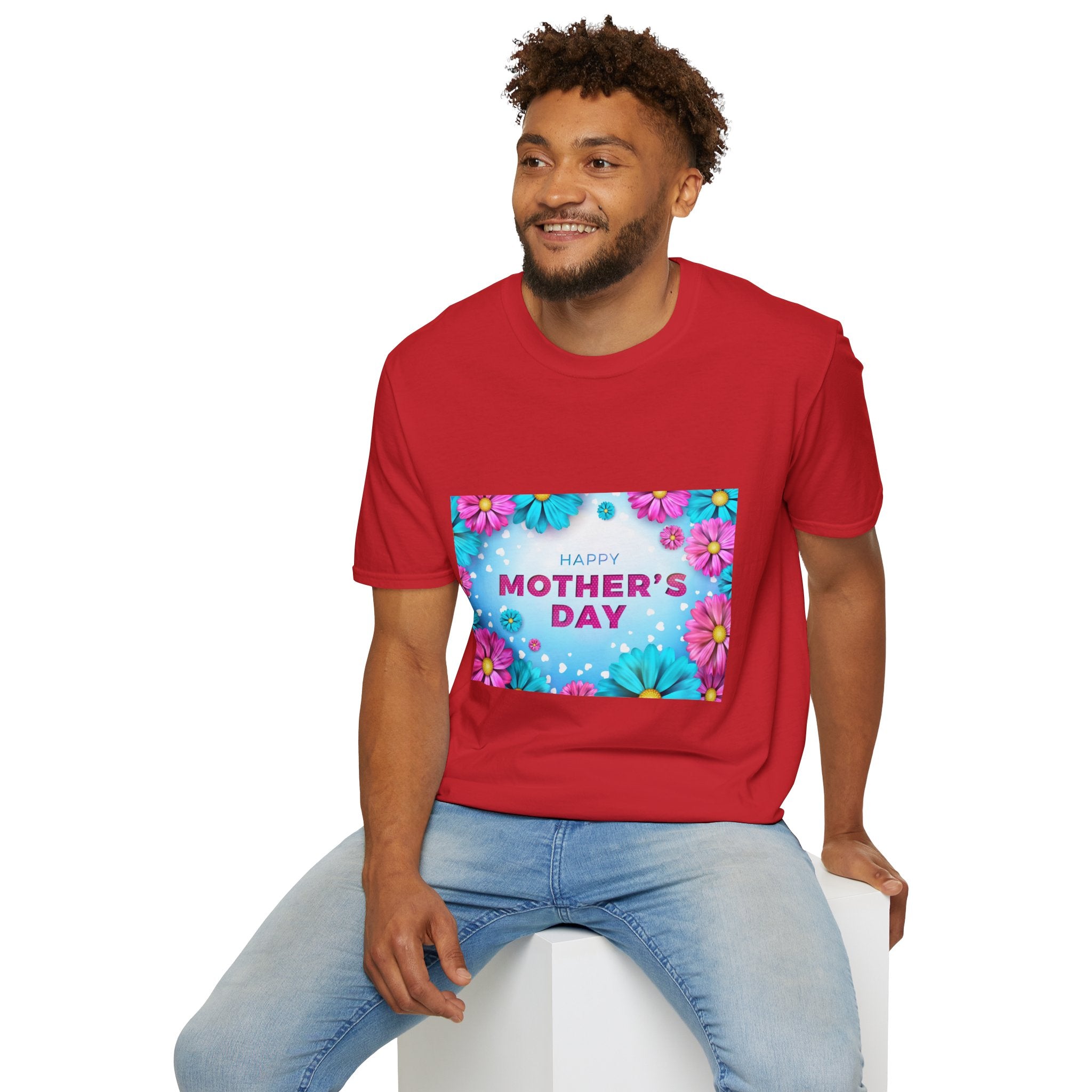 Mother's Day Floral T-Shirt — Happy Mother's Day Celebration Tee