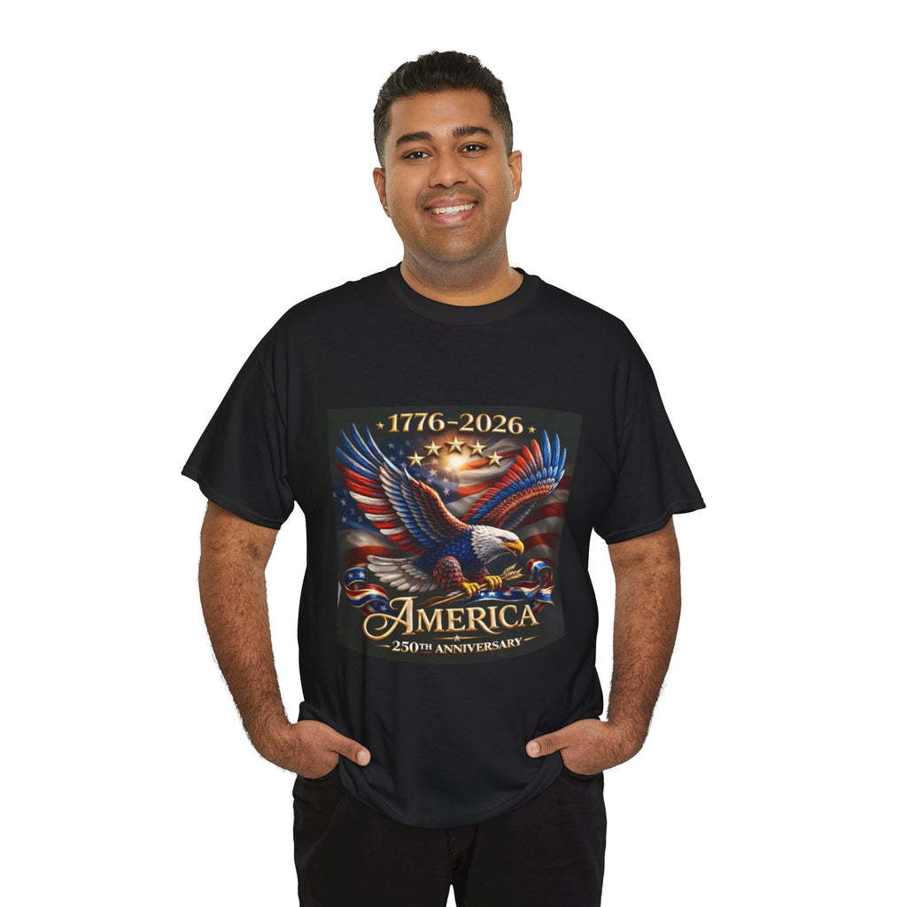 America 250th Anniversary T-Shirt — 1776–2026 Patriotic Eagle Tee