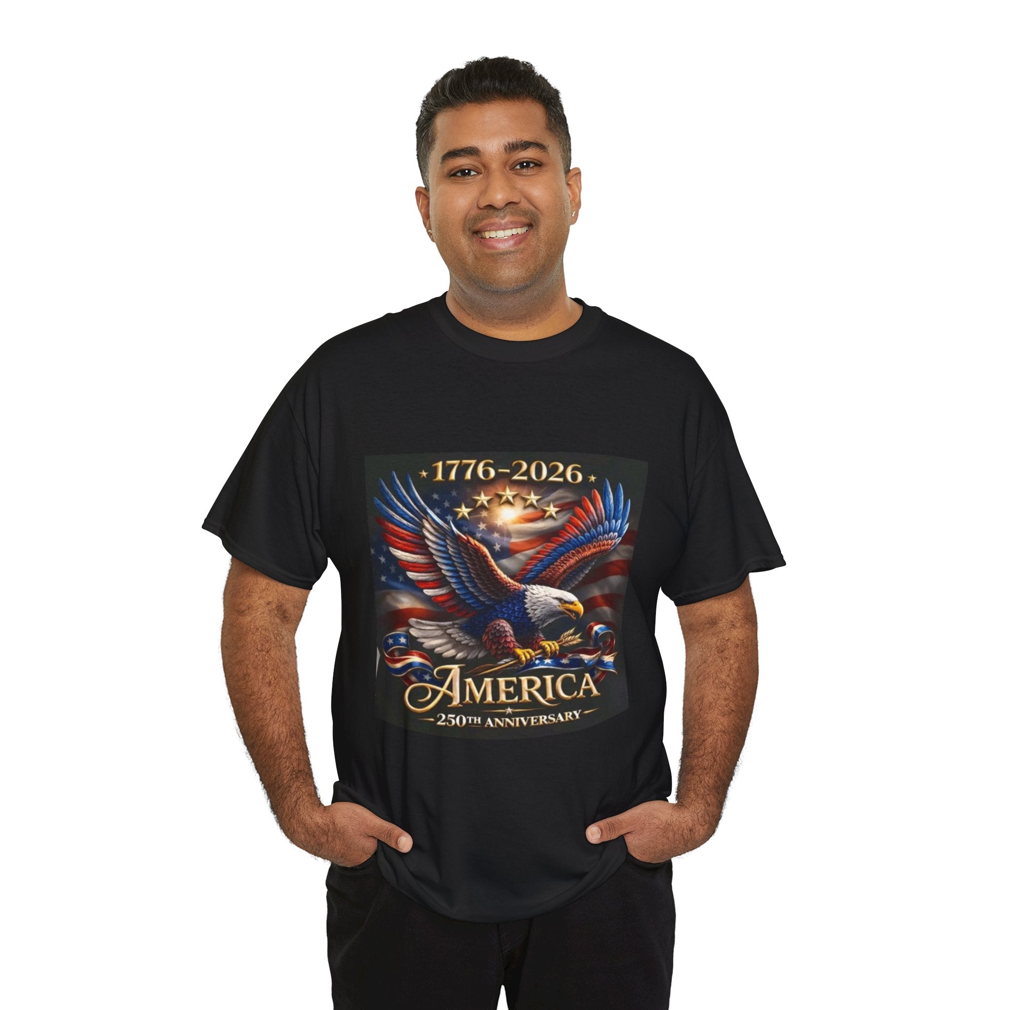America 250th Anniversary T-Shirt — 1776–2026 Patriotic Eagle Tee