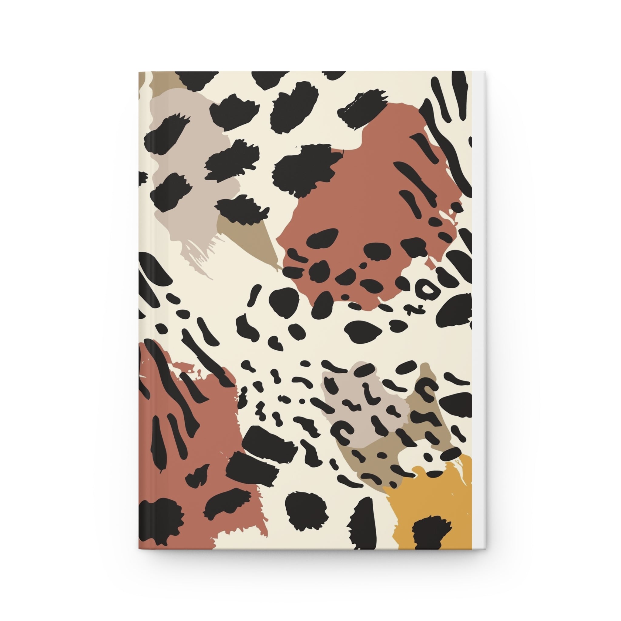 Abstract Animal Print Hardcover Journal