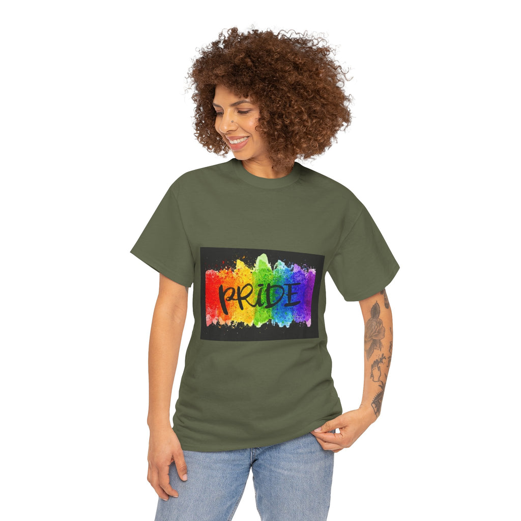Pride Rainbow Paint Splash T-Shirt