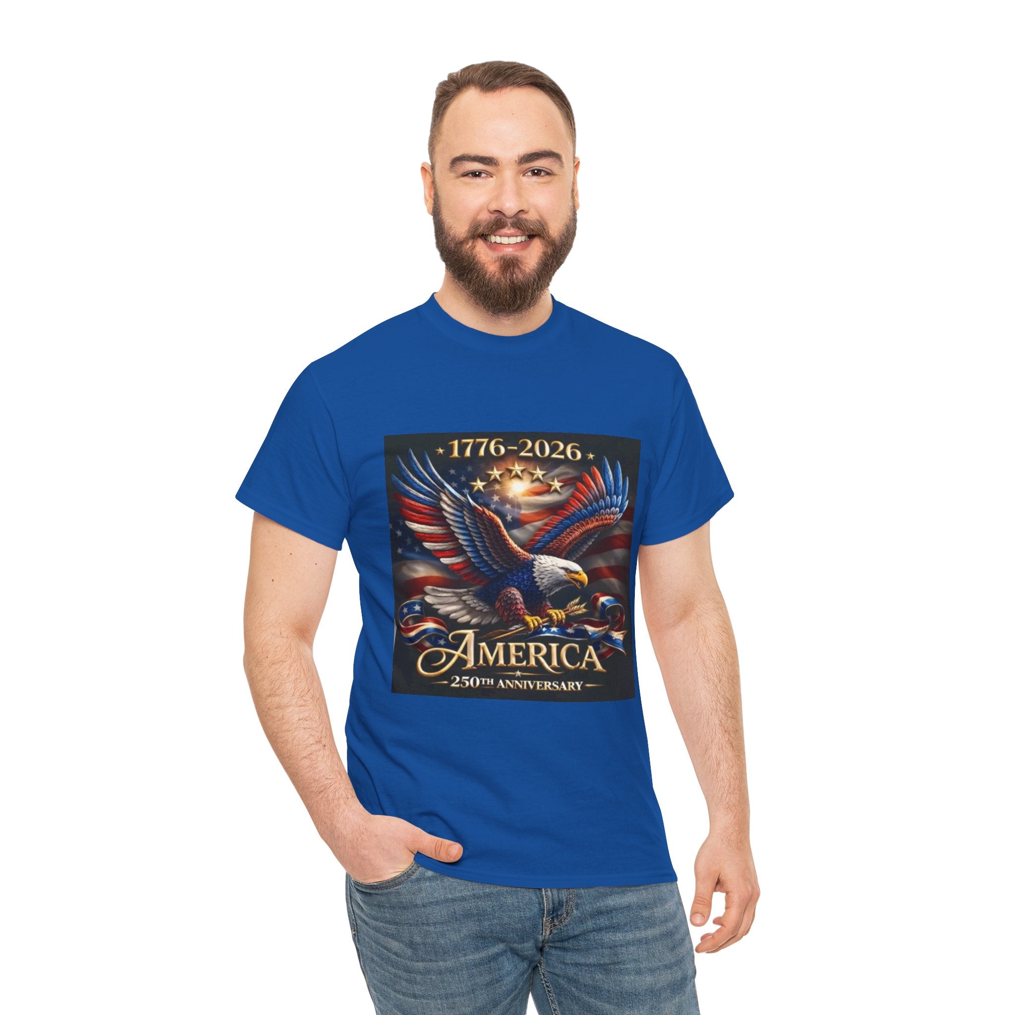 America 250th Anniversary T-Shirt — 1776–2026 Patriotic Eagle Tee