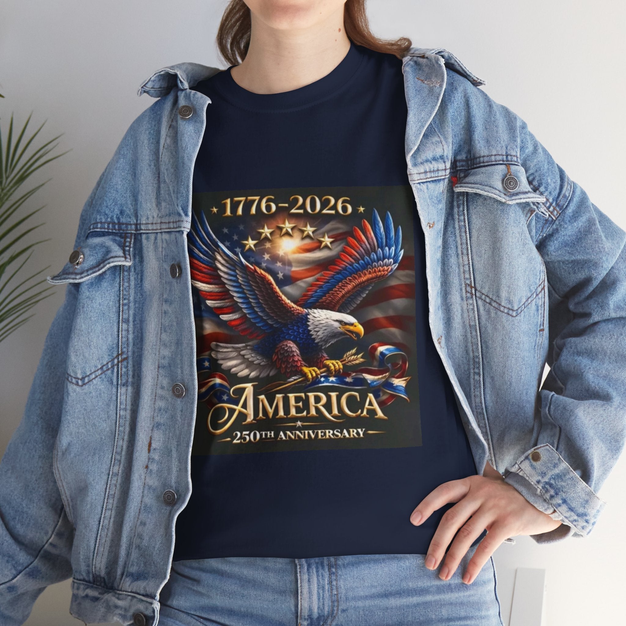 America 250th Anniversary T-Shirt — 1776–2026 Patriotic Eagle Tee