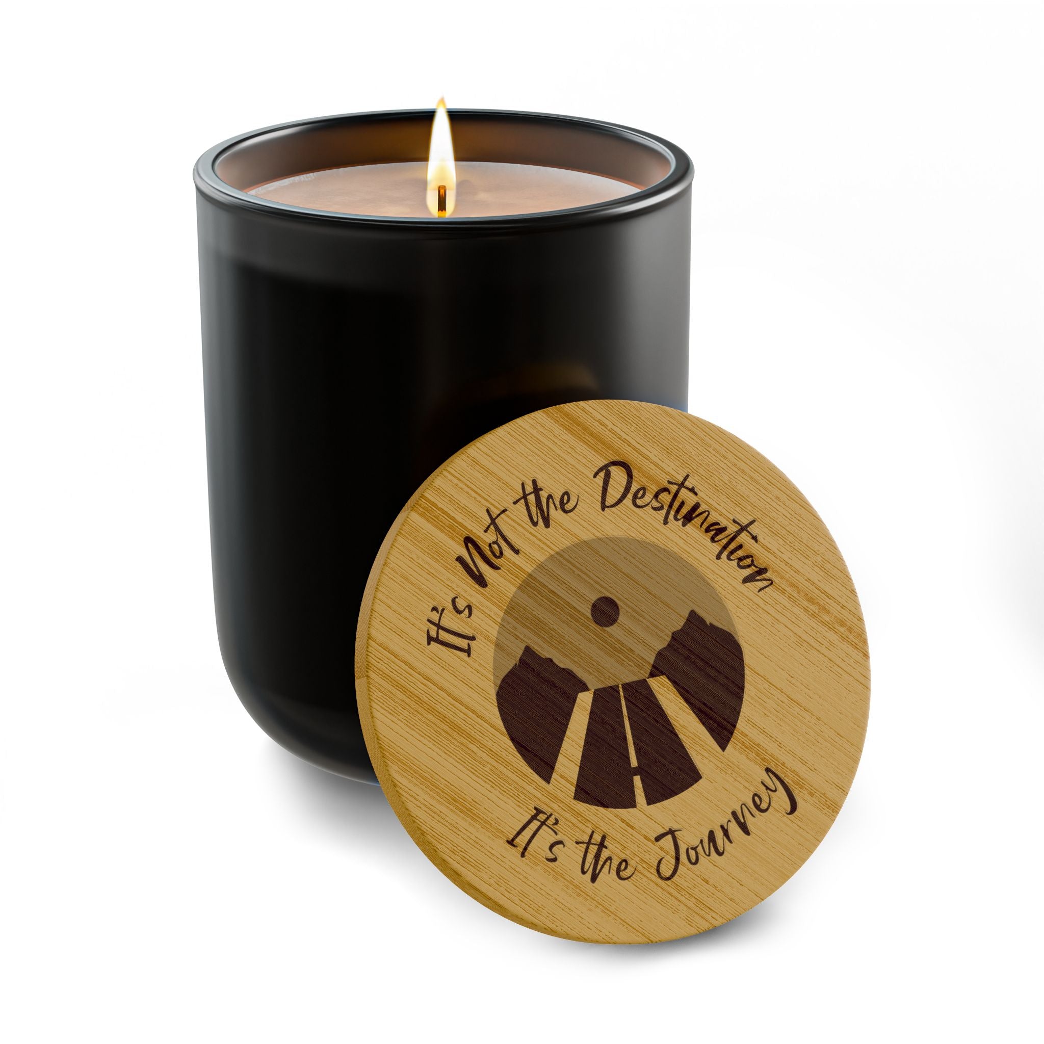 Engraved 14oz Soy Candle – “It’s Not the Destination, It’s the Journey”
