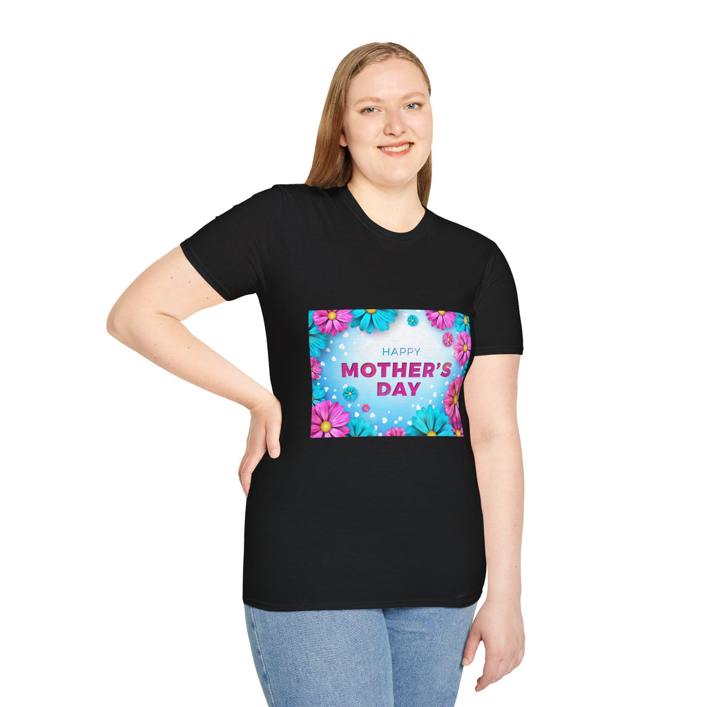Mother's Day Floral T-Shirt — Happy Mother's Day Celebration Tee