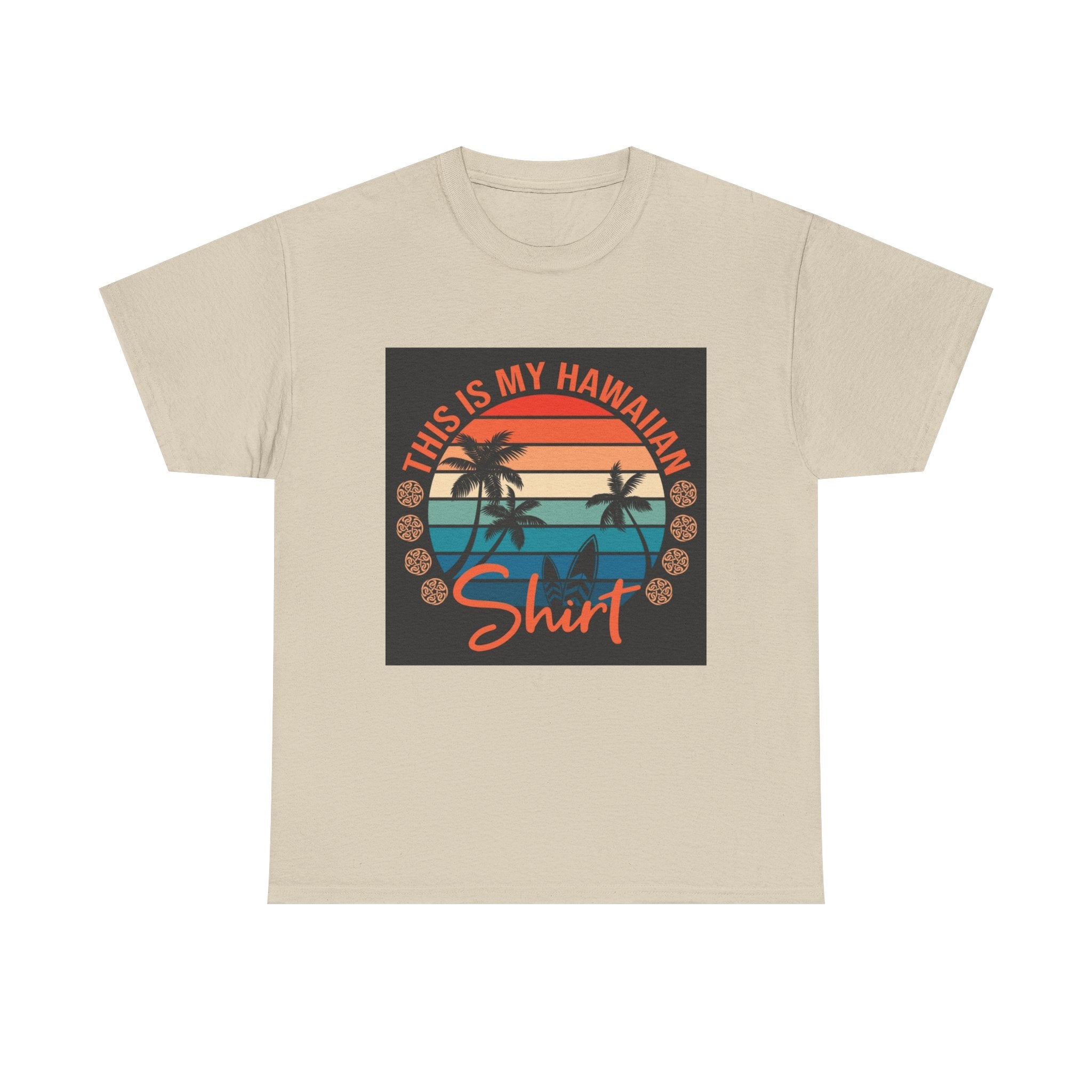 This Is My Hawaiian Shirt Tee — Vintage Sunset Palm Beach T-Shirt