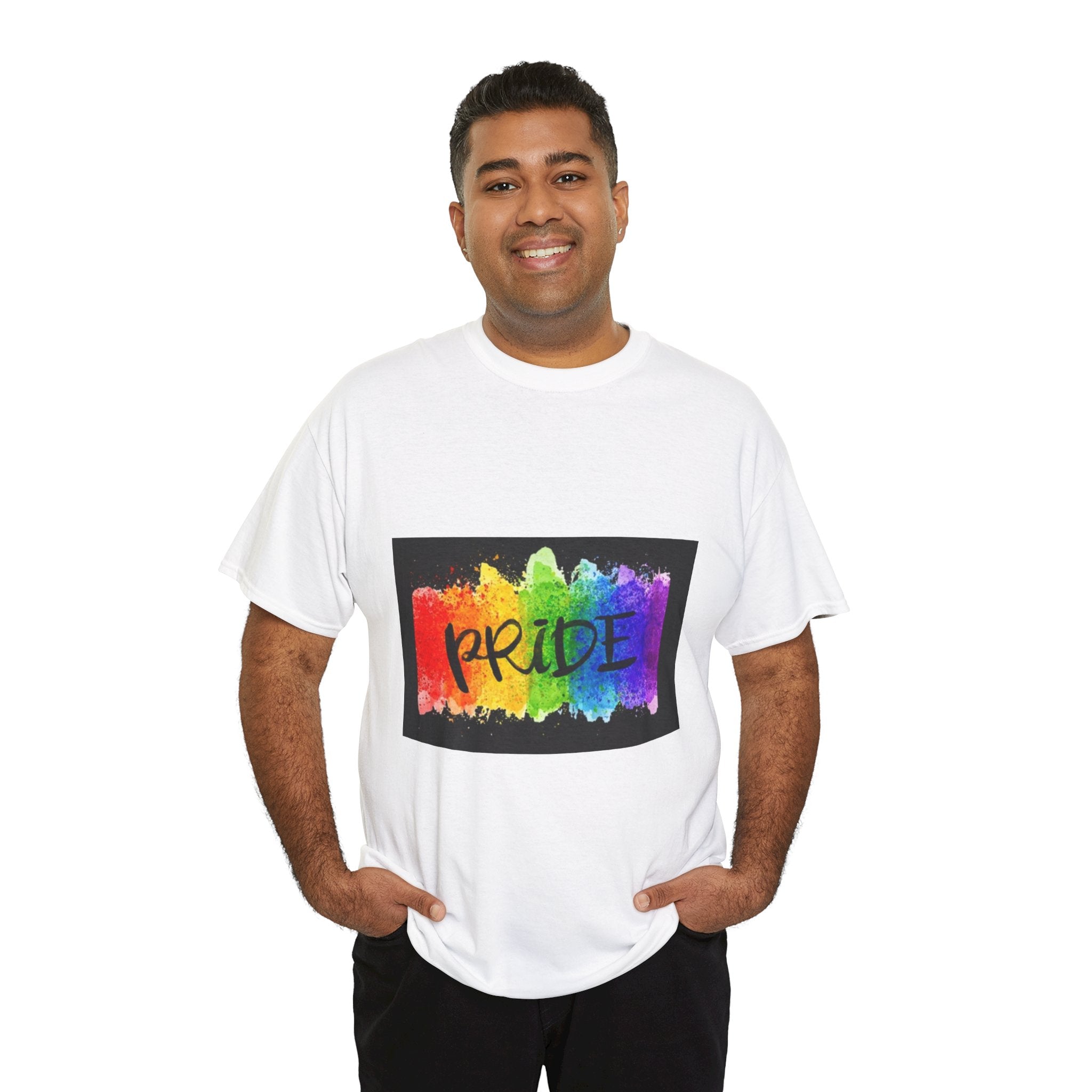Pride Rainbow Paint Splash T-Shirt