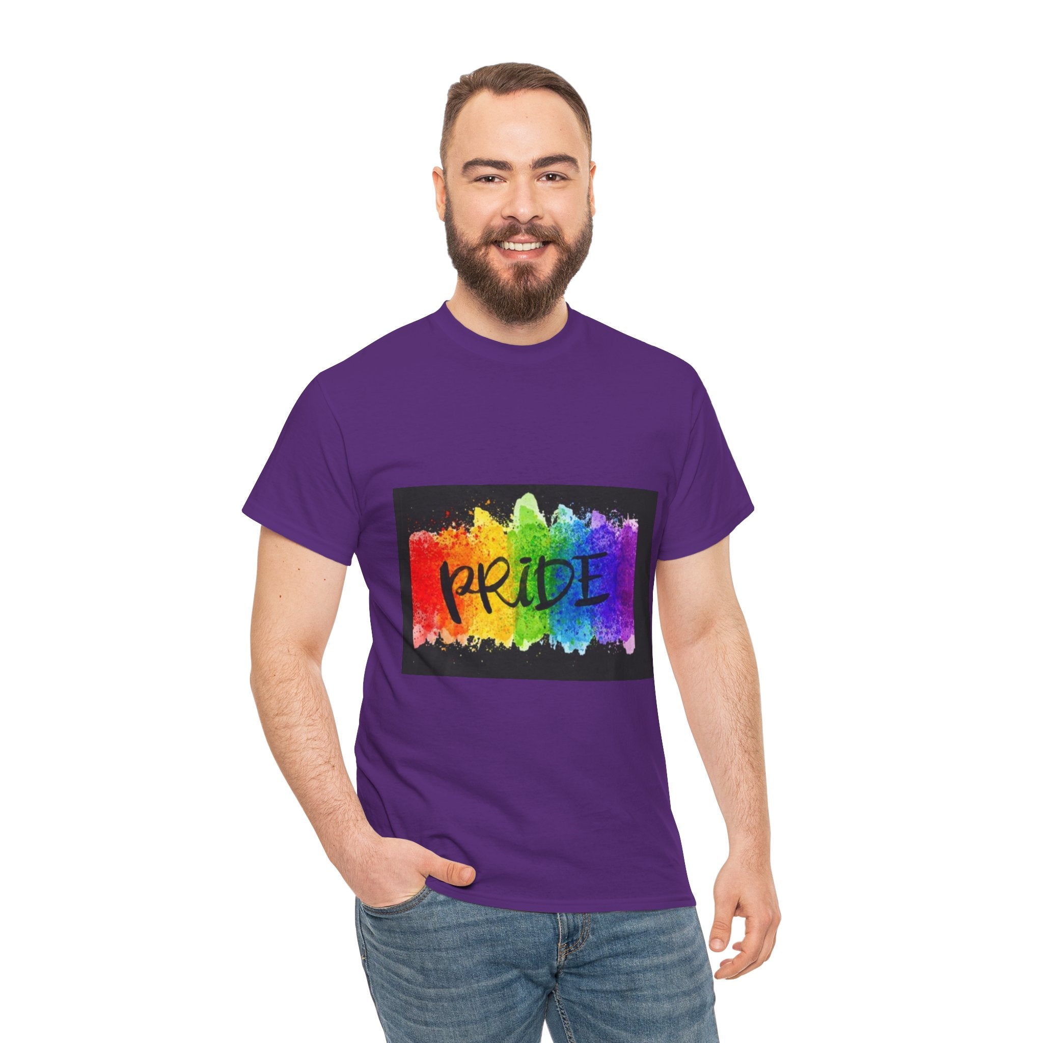 Pride Rainbow Paint Splash T-Shirt