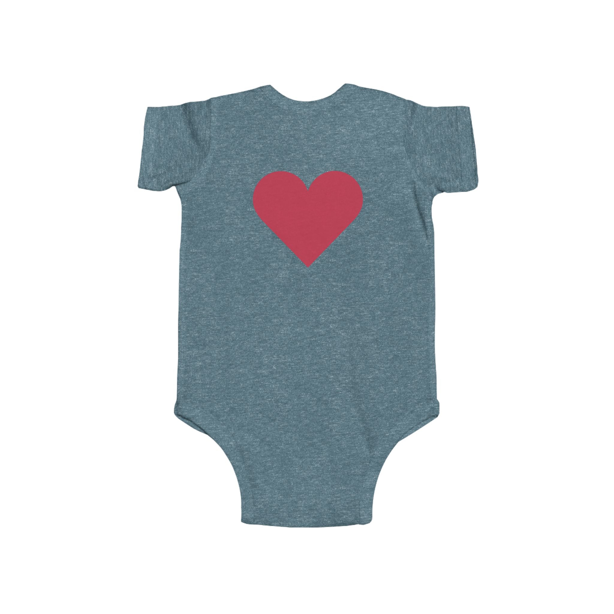 Infant Bodysuit - Black Cat Holding Heart "You're Purrfect" Baby Onesie