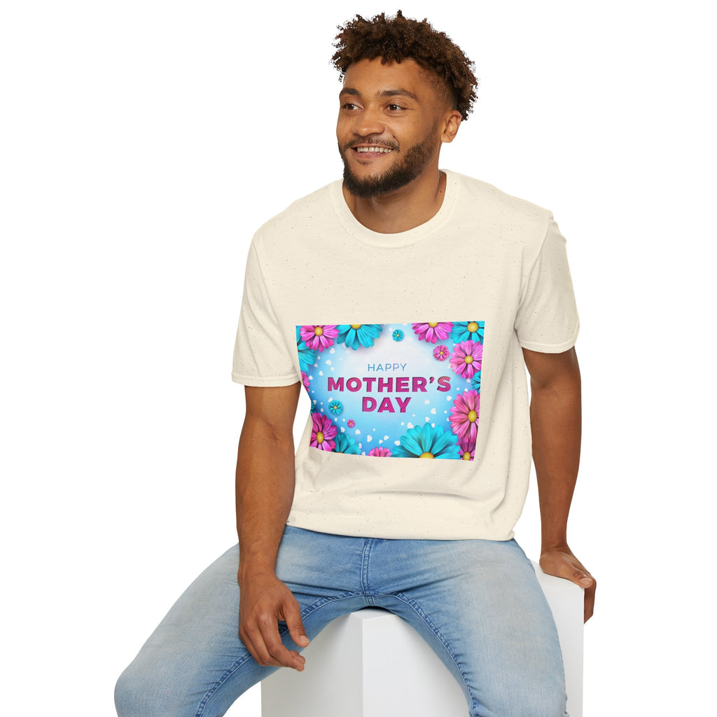 Mother's Day Floral T-Shirt — Happy Mother's Day Celebration Tee