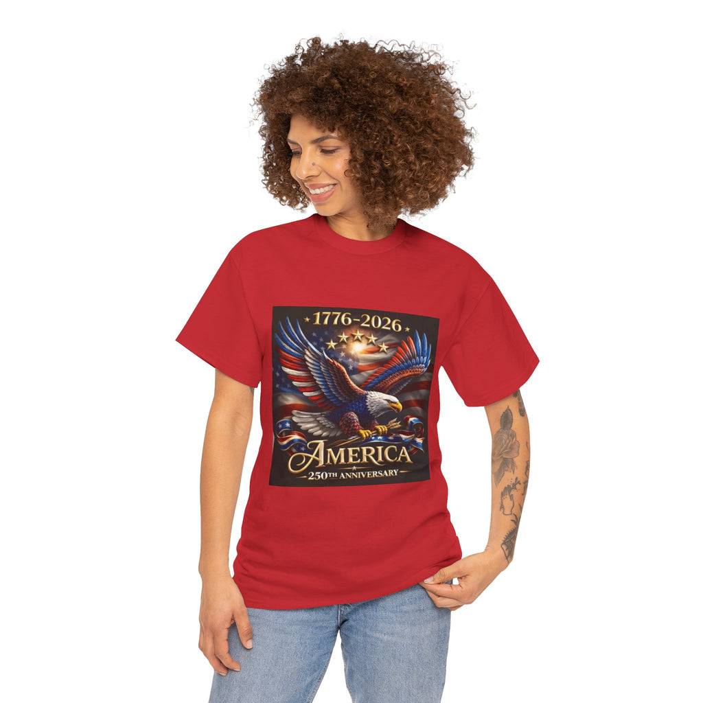 America 250th Anniversary T-Shirt — 1776–2026 Patriotic Eagle Tee