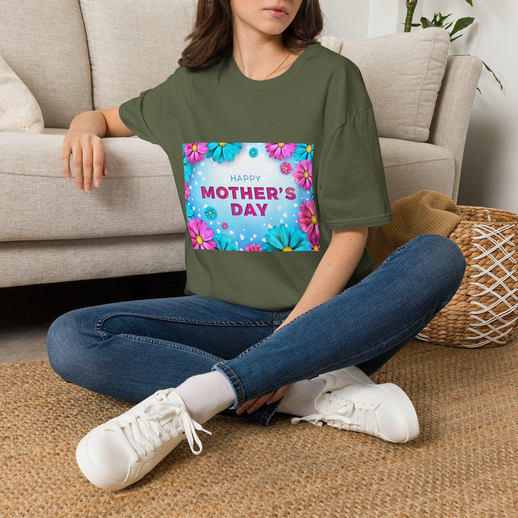 Mother's Day Floral T-Shirt — Happy Mother's Day Celebration Tee