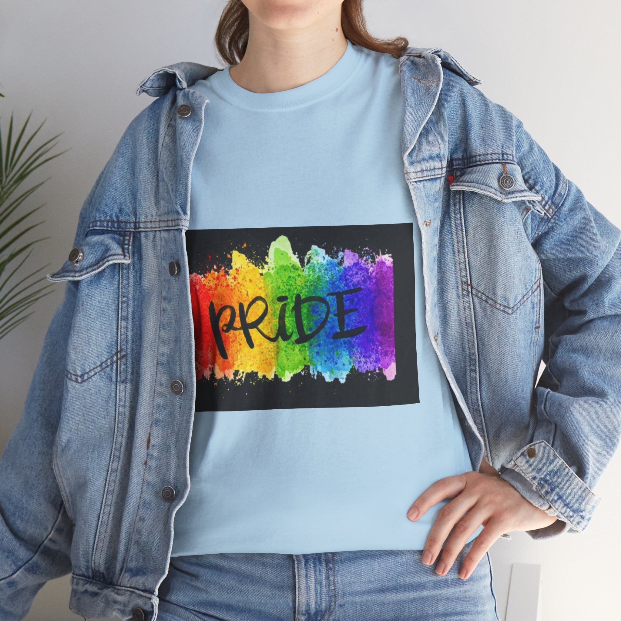 Pride Rainbow Paint Splash T-Shirt