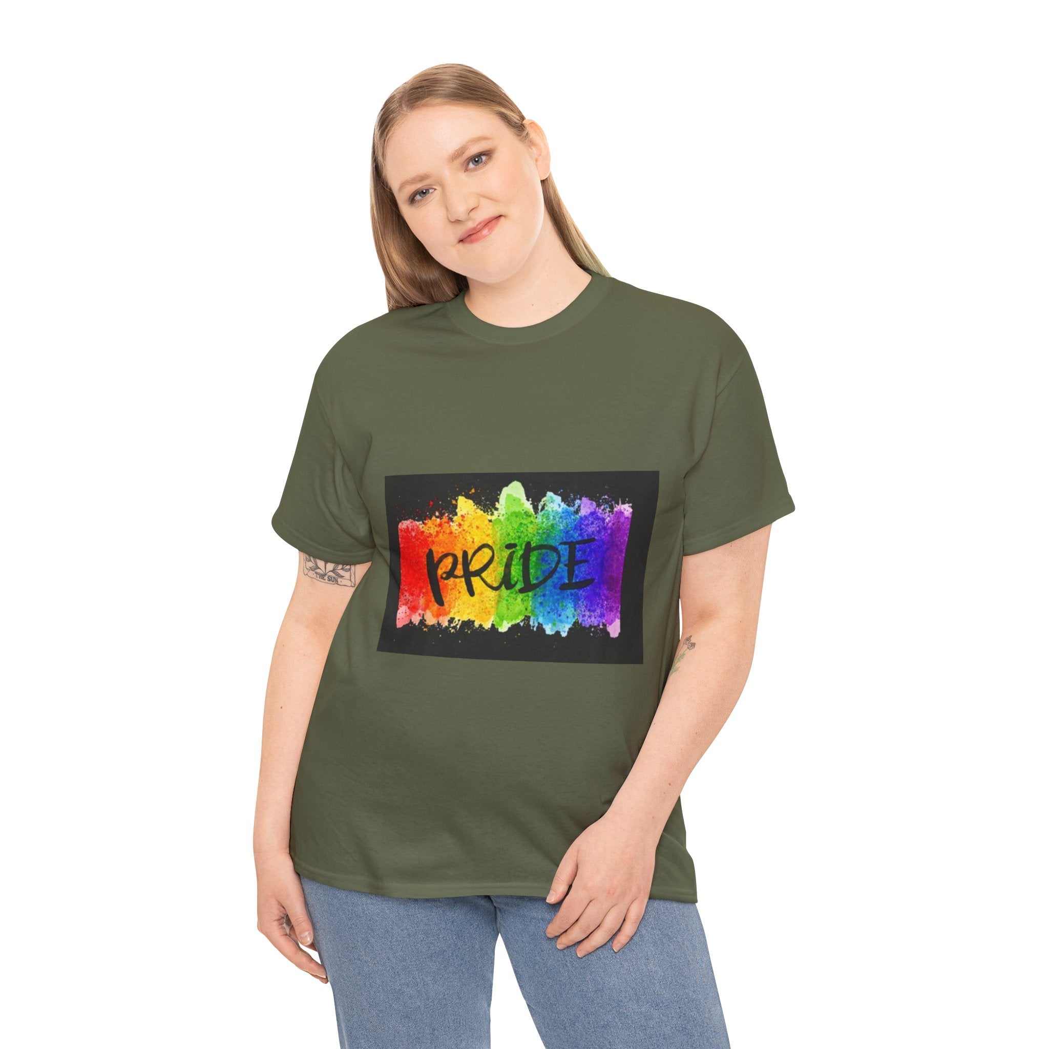 Pride Rainbow Paint Splash T-Shirt