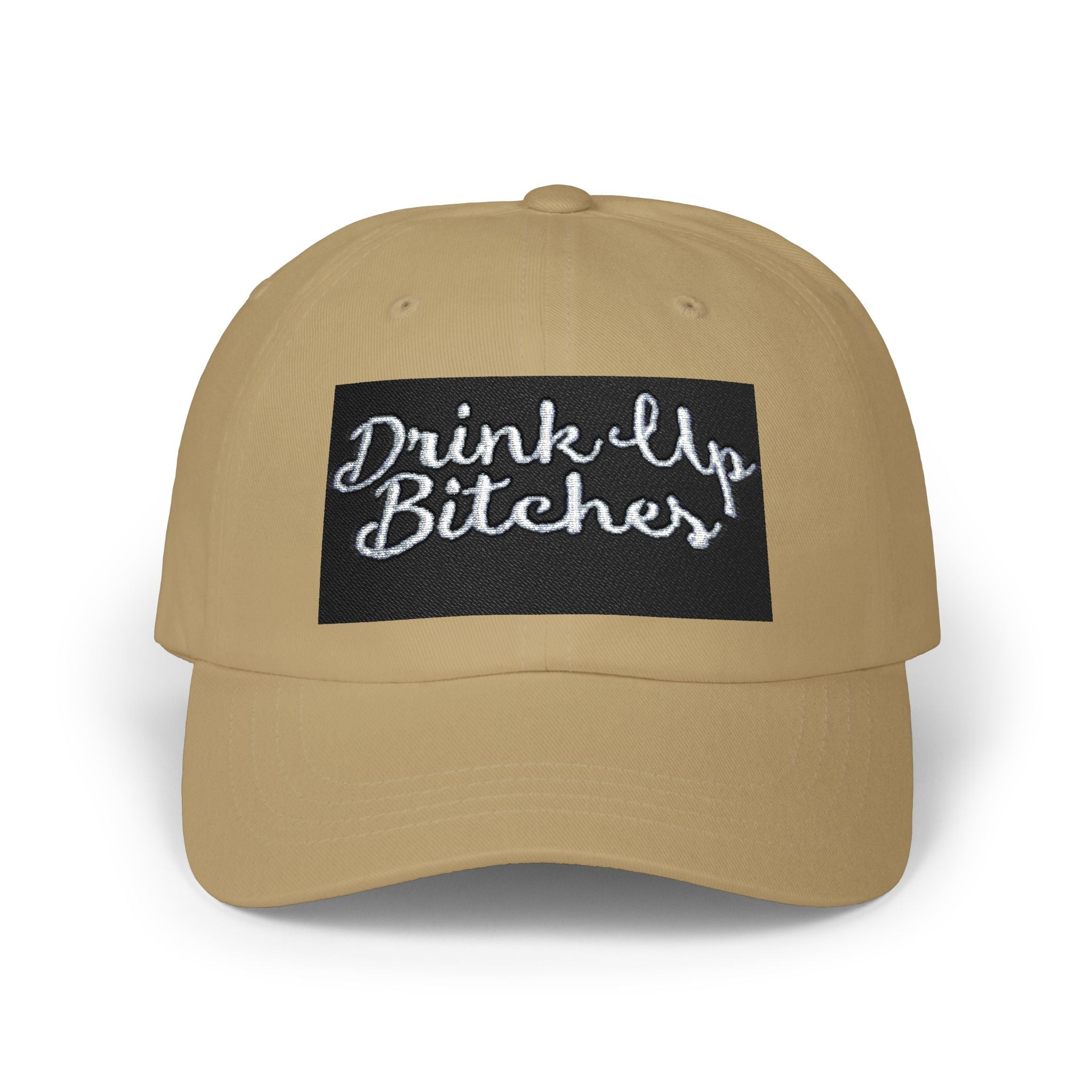 Dad Cap - "Drink Up Bitches" Embroidered Funny Party Hat