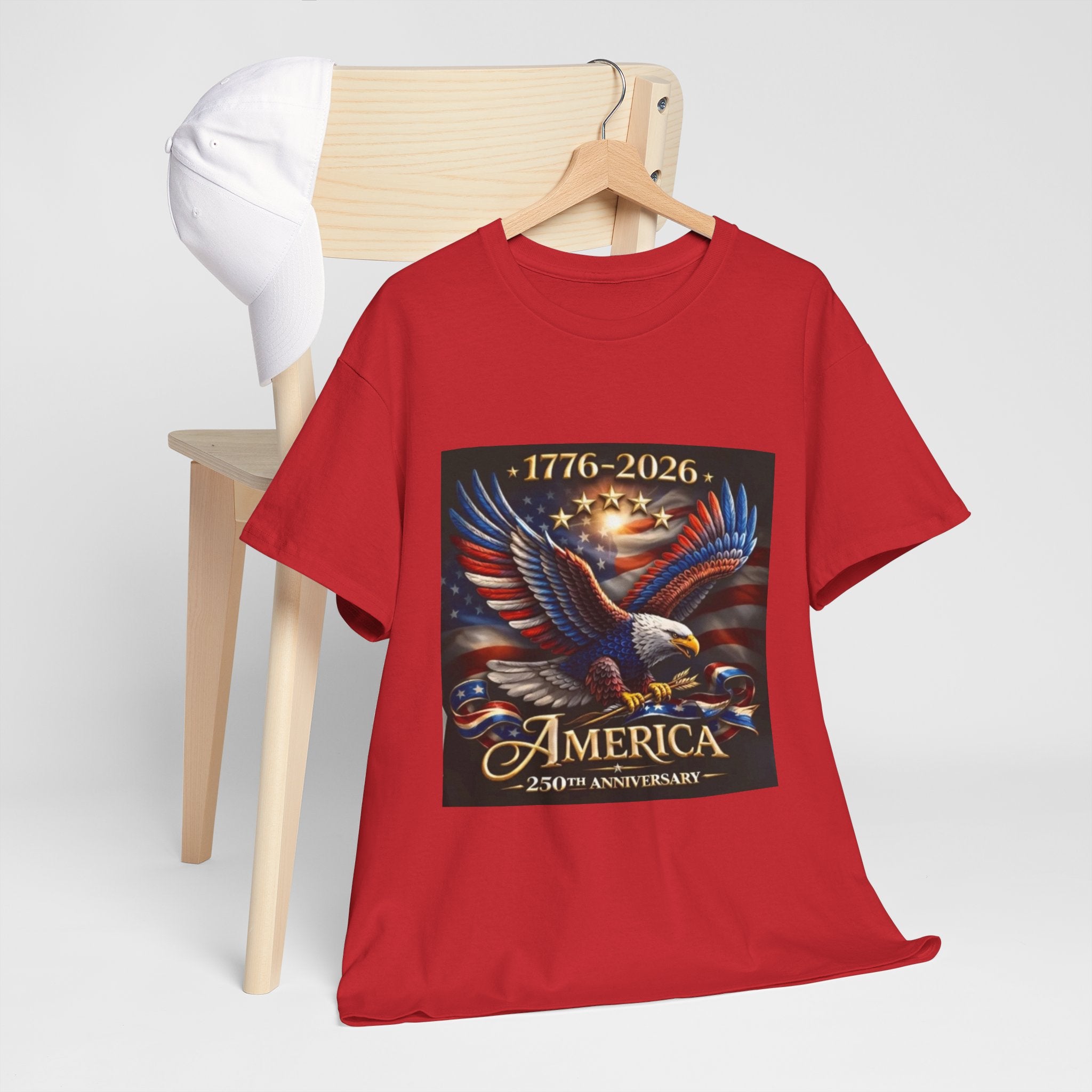America 250th Anniversary T-Shirt — 1776–2026 Patriotic Eagle Tee