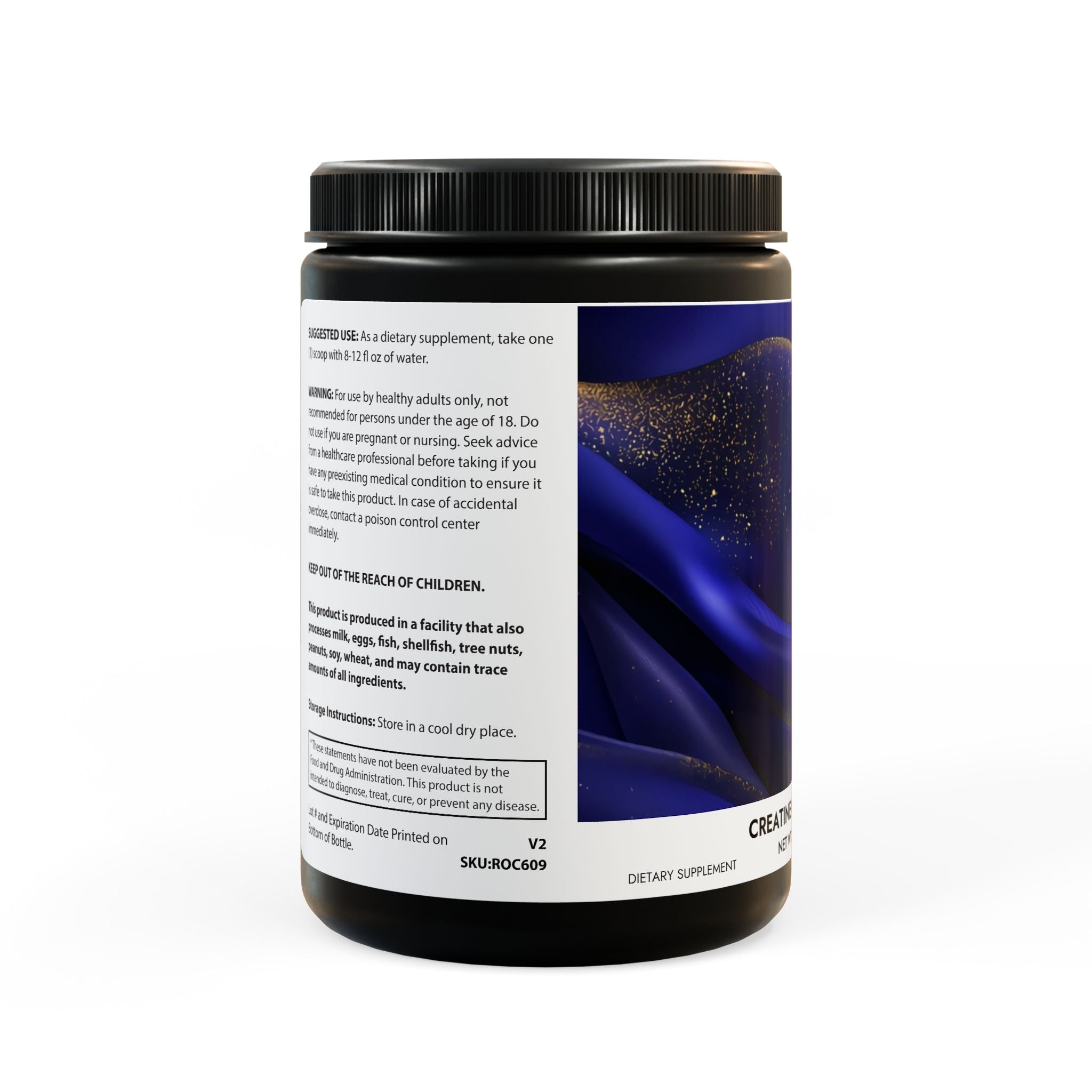 Creatine Monohydrate Supplement (300g, 10.58oz)
