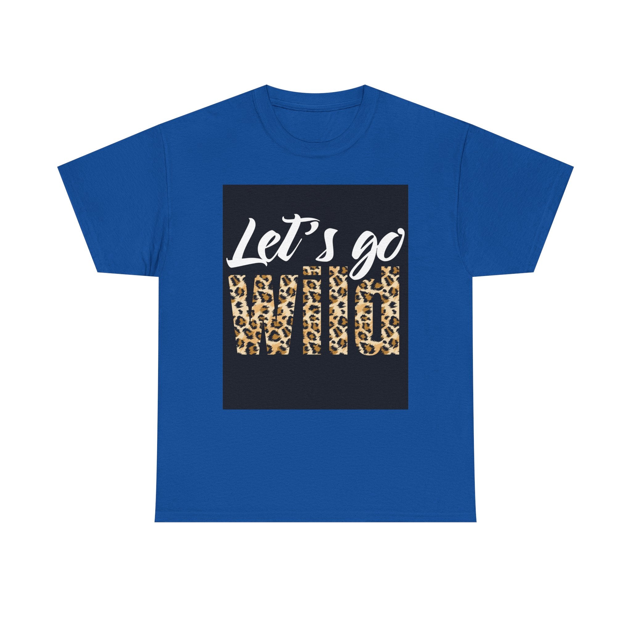 Let's Go Wild Leopard Graphic Tee