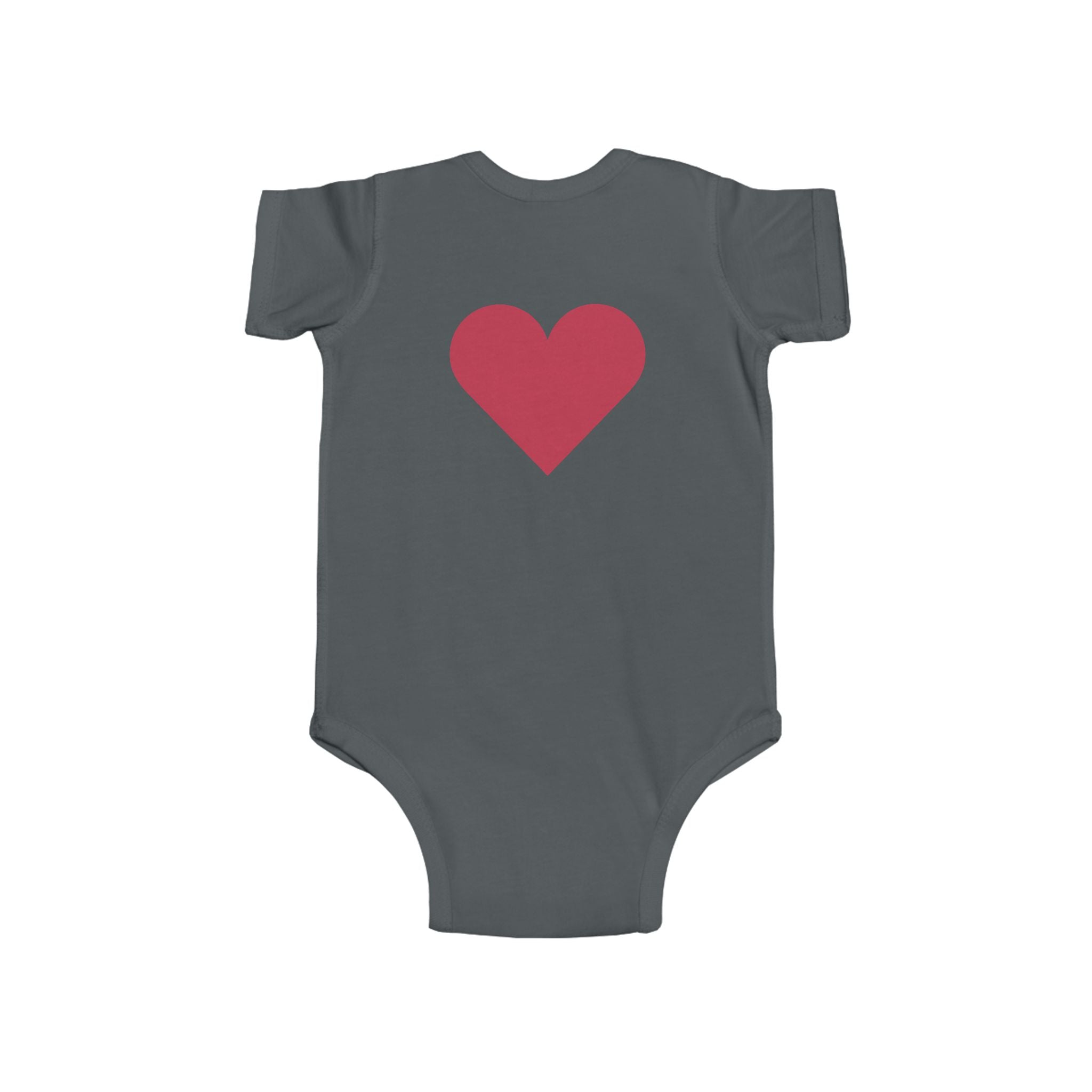Infant Bodysuit - Black Cat Holding Heart "You're Purrfect" Baby Onesie