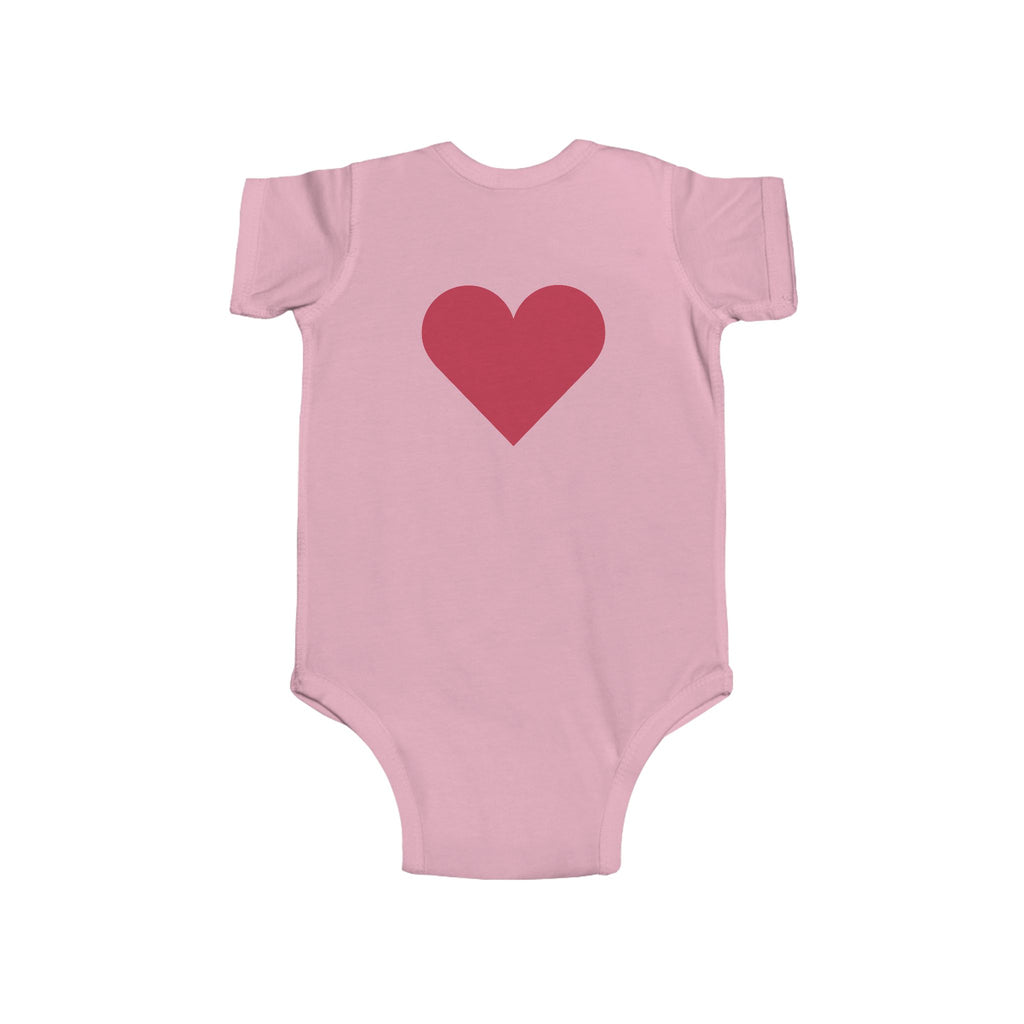 Infant Bodysuit - Black Cat Holding Heart "You're Purrfect" Baby Onesie