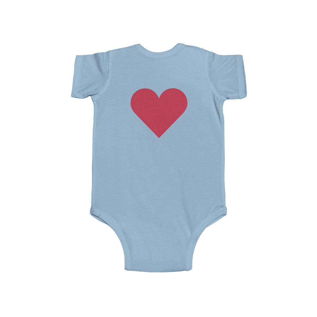 Infant Bodysuit - Black Cat Holding Heart "You're Purrfect" Baby Onesie