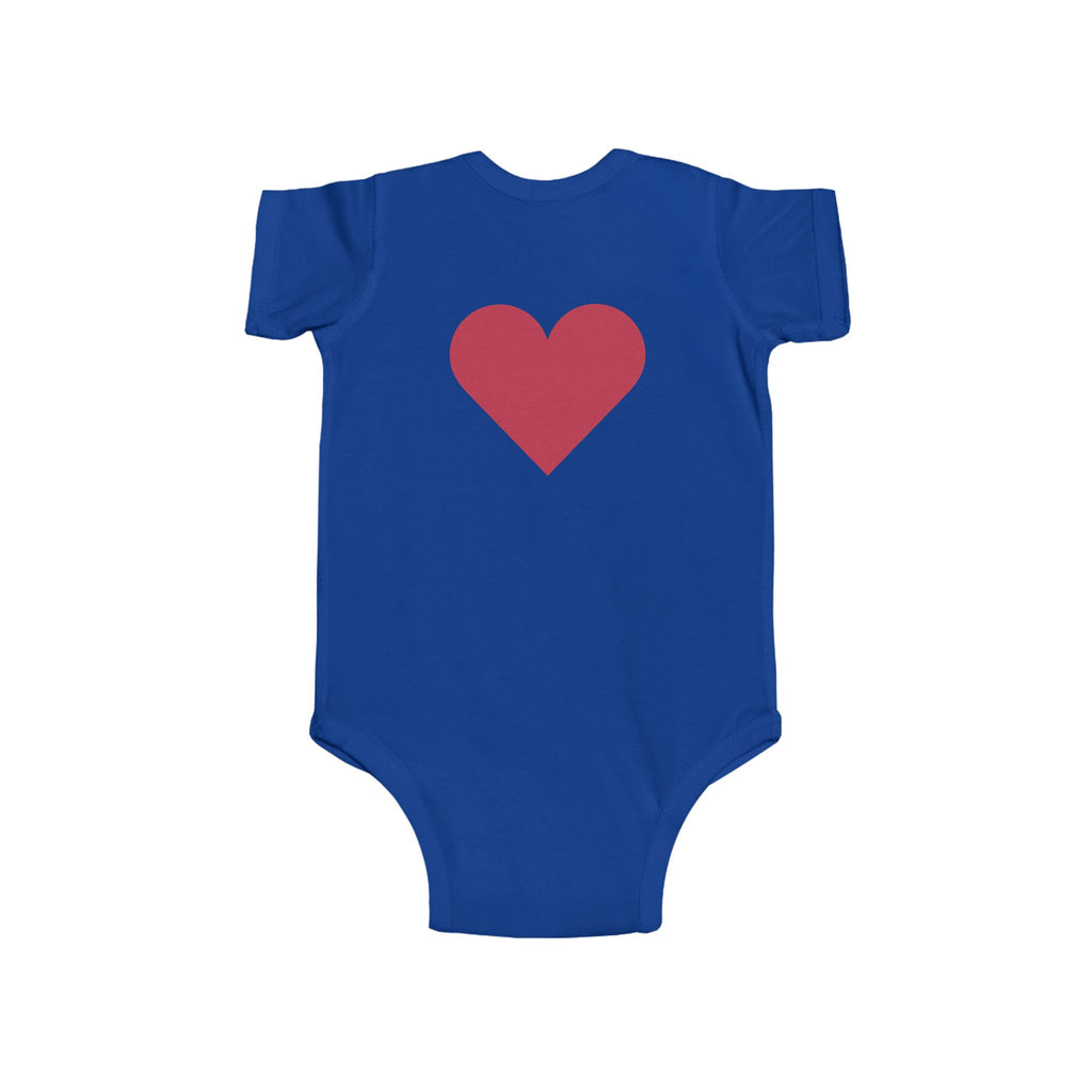 Infant Bodysuit - Black Cat Holding Heart "You're Purrfect" Baby Onesie
