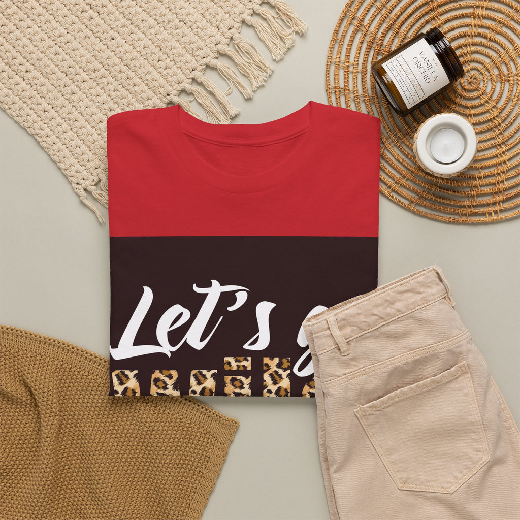 Let's Go Wild Leopard Graphic Tee