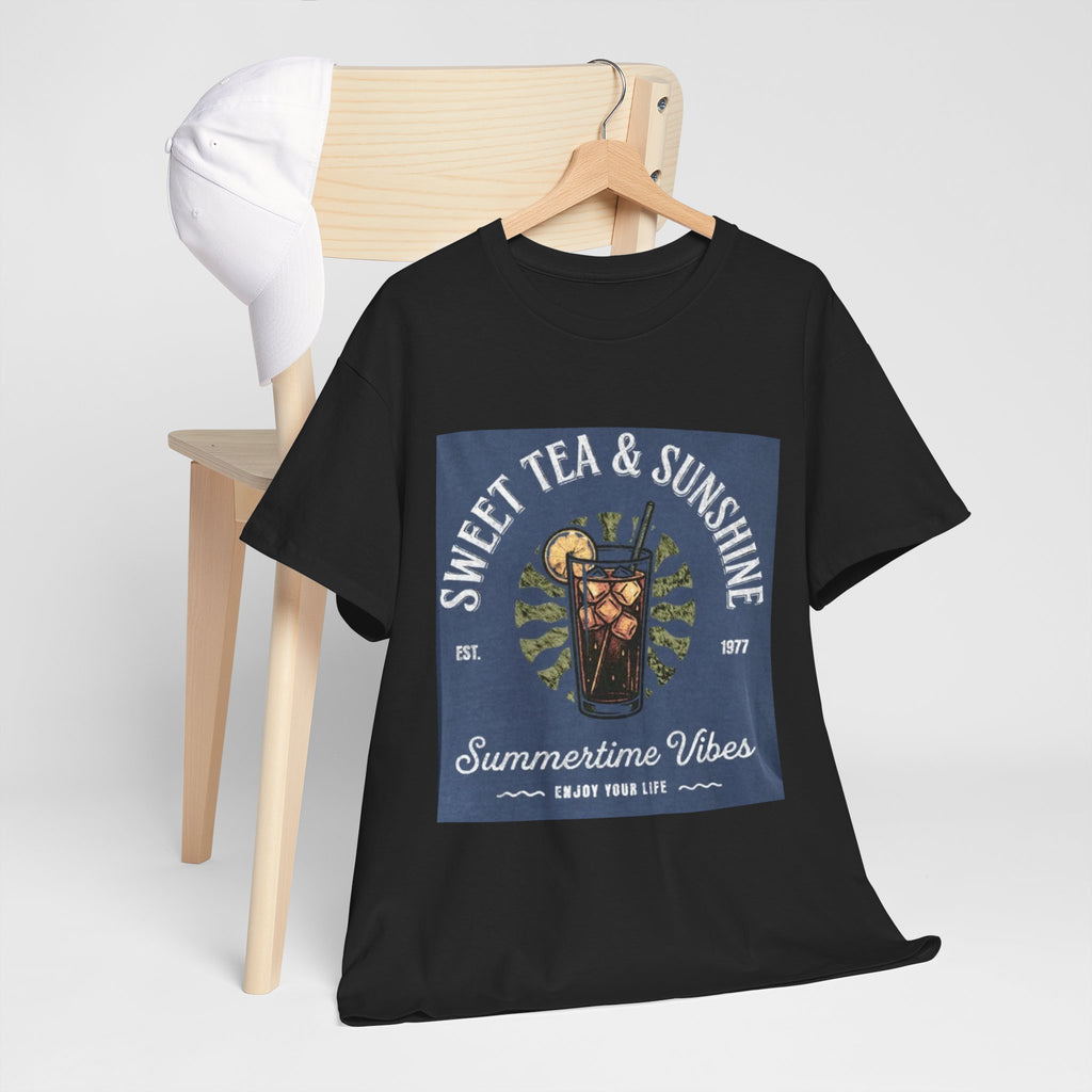 Sweet Tea & Sunshine Tee — Summertime Vibes Iced Tea Graphic T-Shirt
