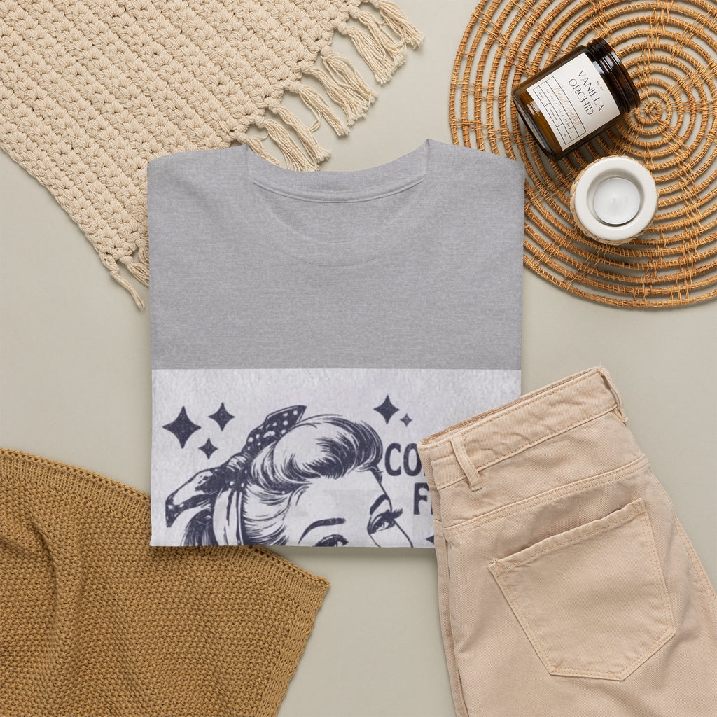 Coffee First Tee — “Coffee First, Your Bullshit Second” Retro Women’s Graphic T‑Shirt