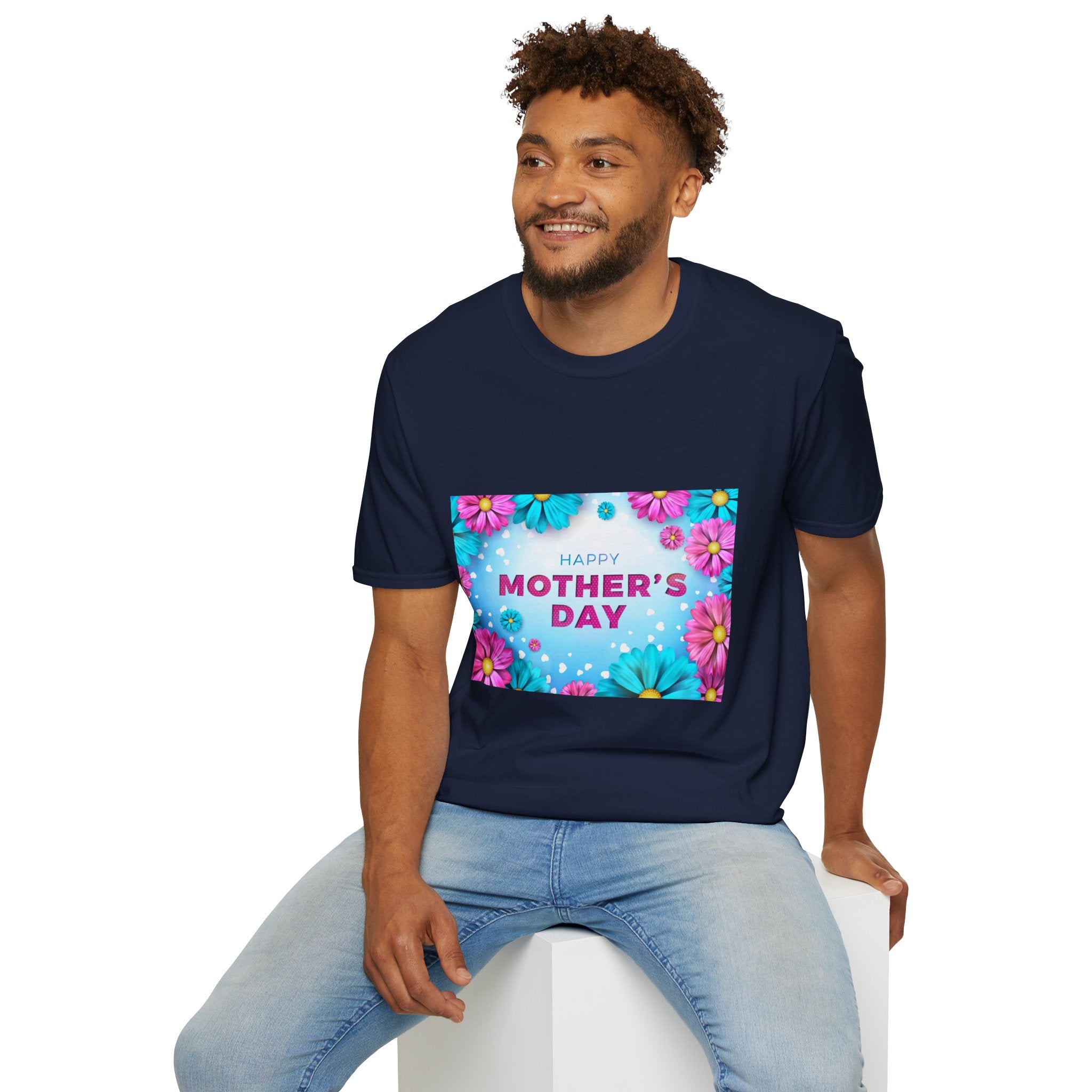Mother's Day Floral T-Shirt — Happy Mother's Day Celebration Tee