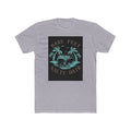 T-Shirt — "Bare Feet, Salty Hair" Beach Graphic Tee