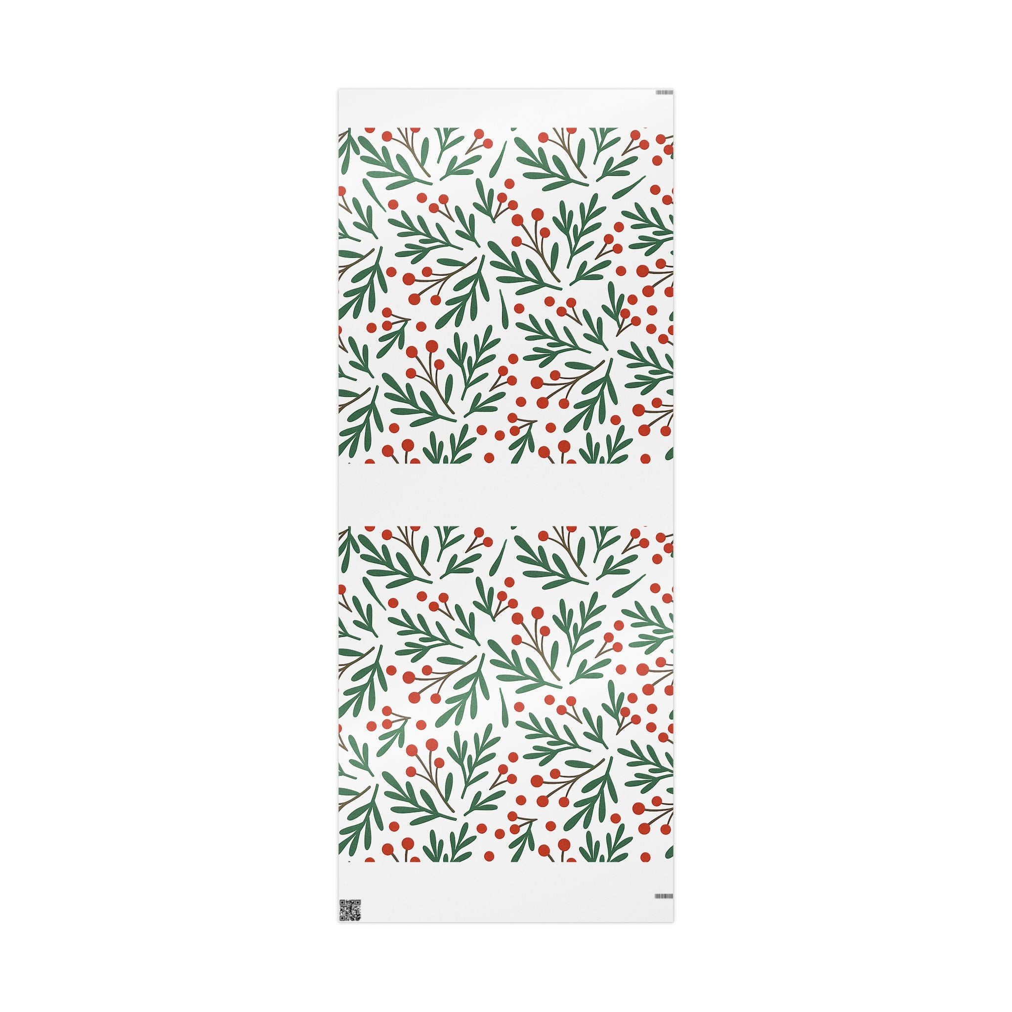 QR Code Minimalist Wrapping Paper Roll