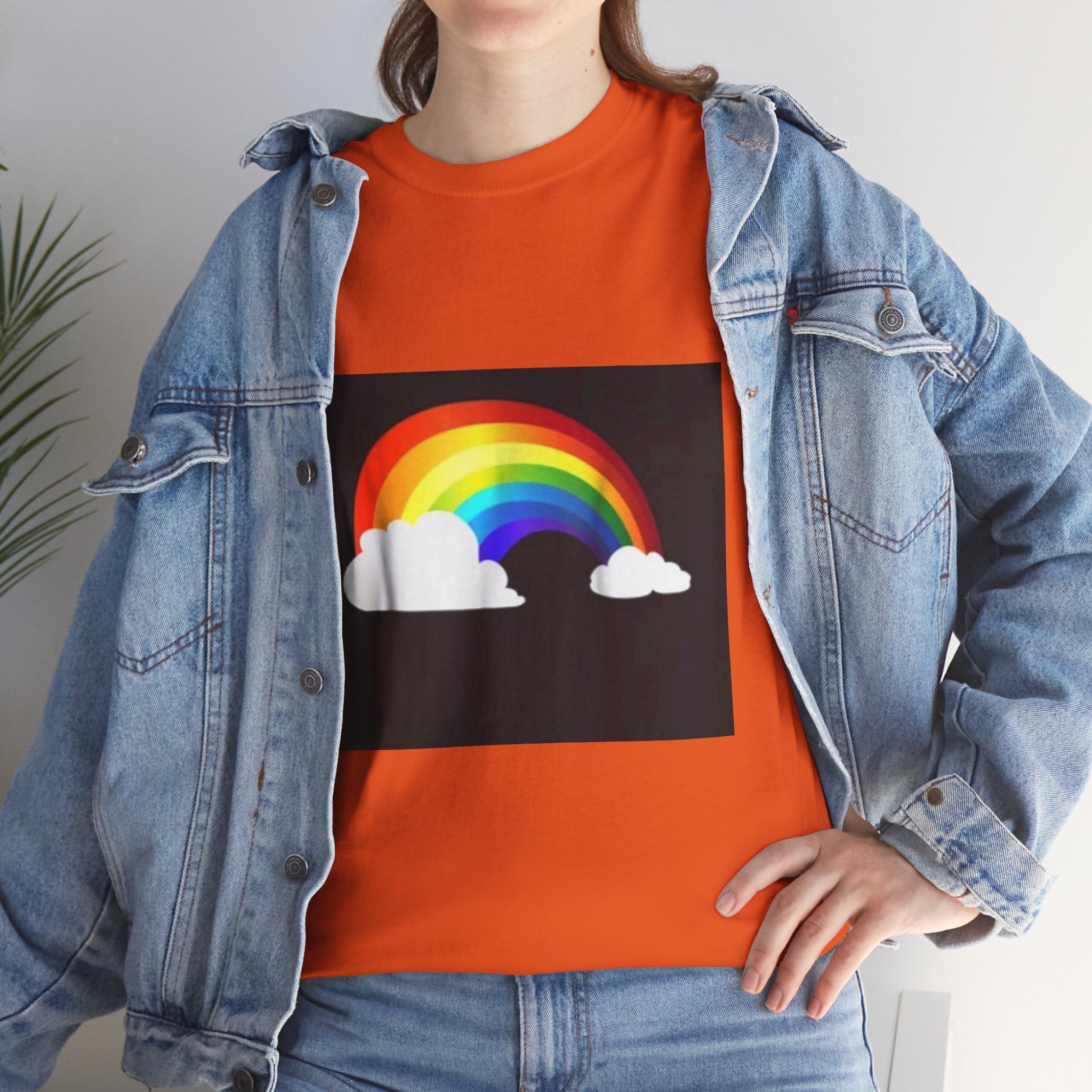 Rainbow Clouds T-Shirt — Bright Pride Graphic Tee