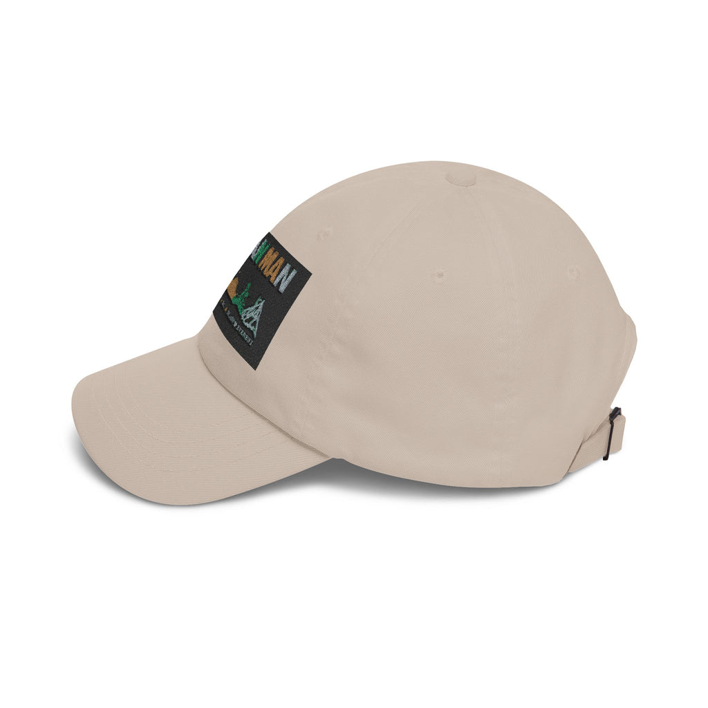 Mountain Man Dad Cap — Embroidered Outdoor Adventure Hat