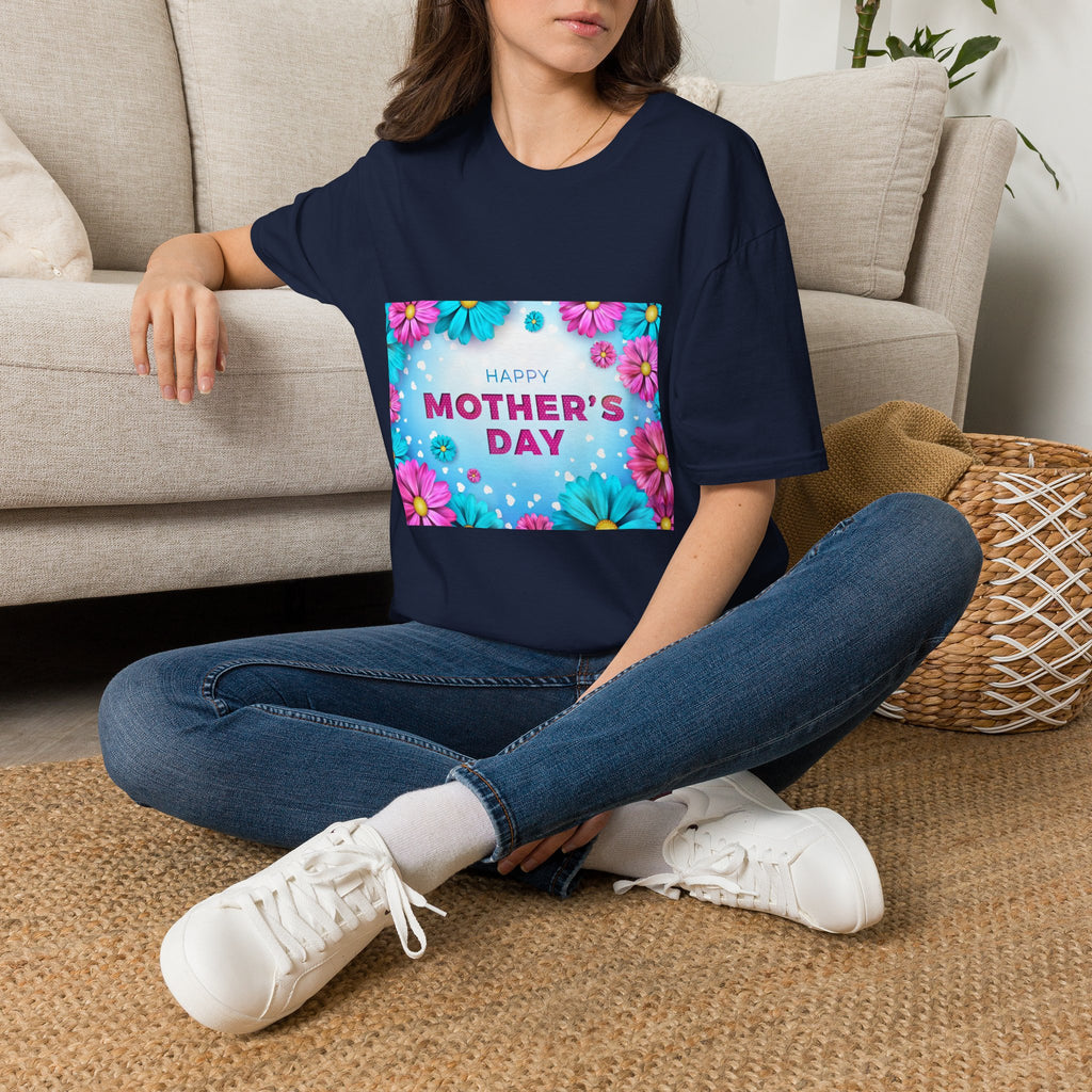Mother's Day Floral T-Shirt — Happy Mother's Day Celebration Tee