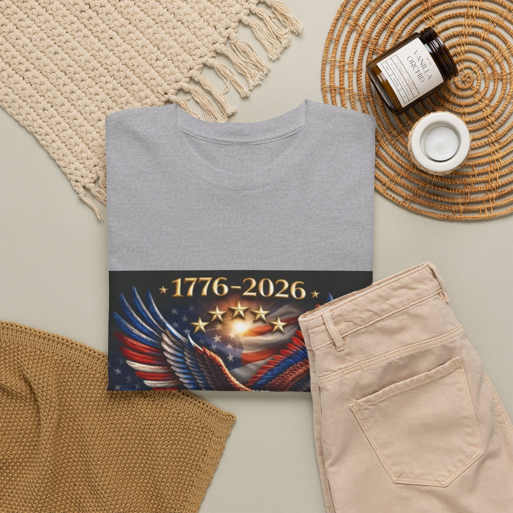 America 250th Anniversary T-Shirt — 1776–2026 Patriotic Eagle Tee
