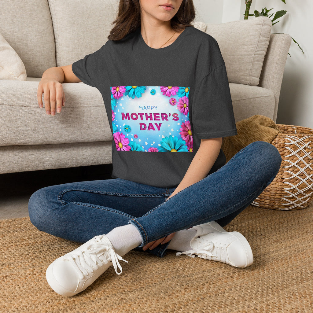 Mother's Day Floral T-Shirt — Happy Mother's Day Celebration Tee