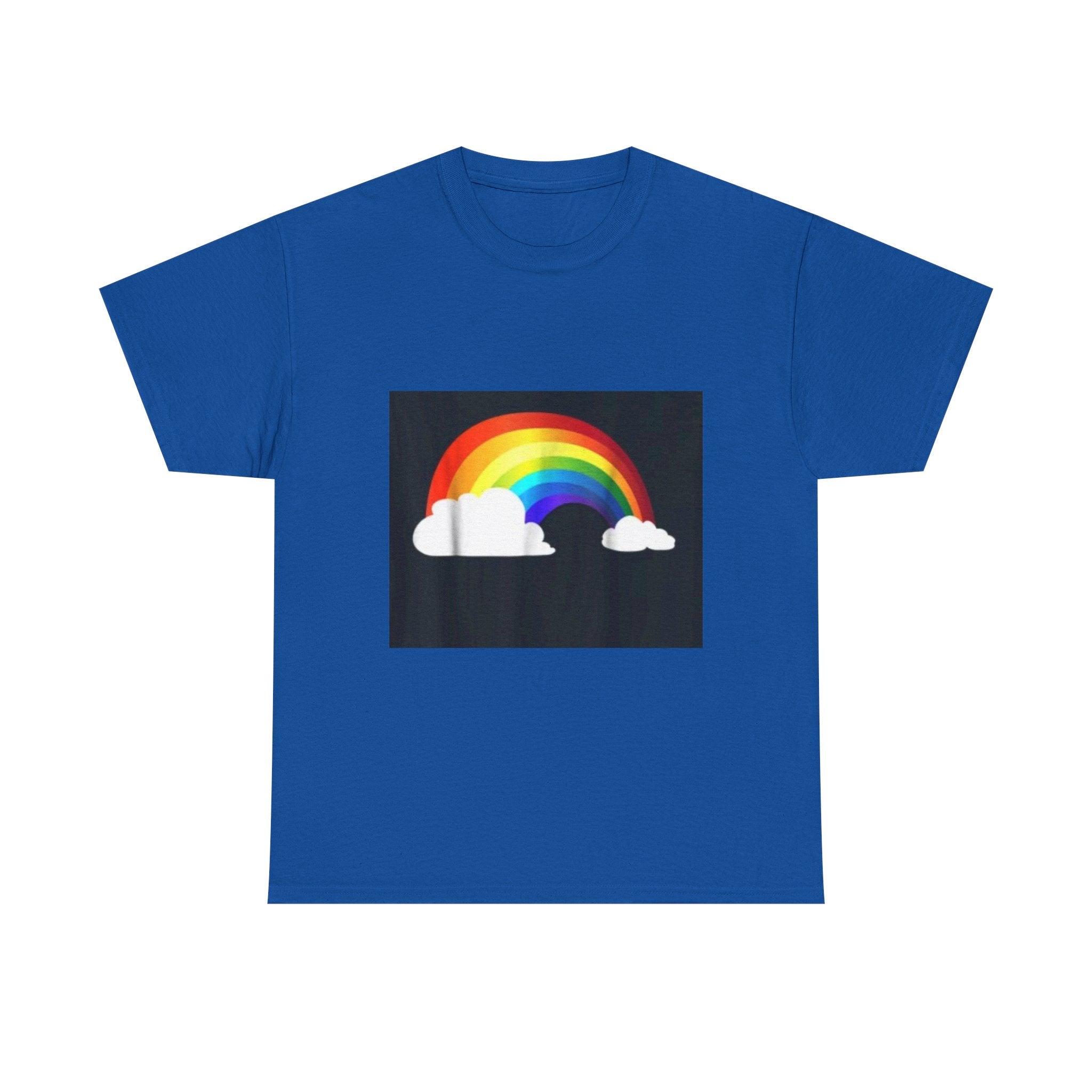 Rainbow Clouds T-Shirt — Bright Pride Graphic Tee