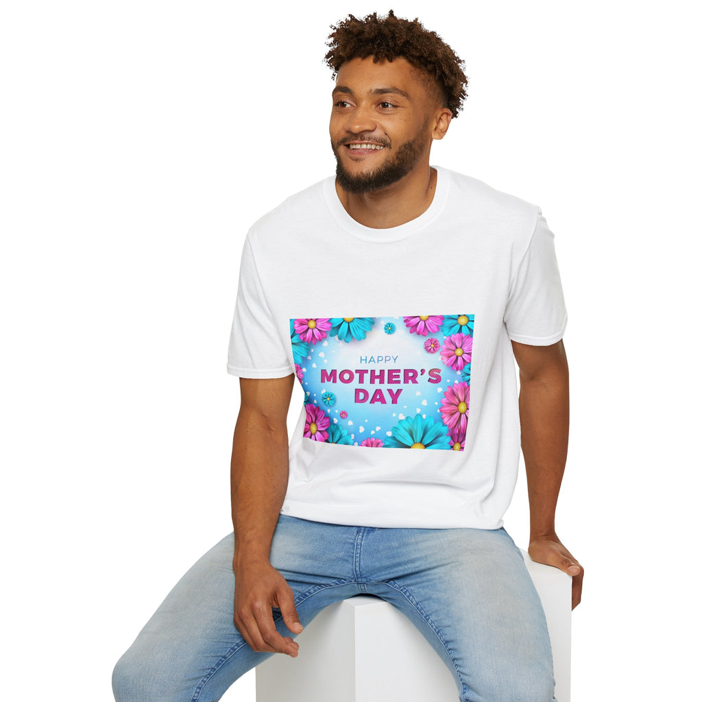Mother's Day Floral T-Shirt — Happy Mother's Day Celebration Tee