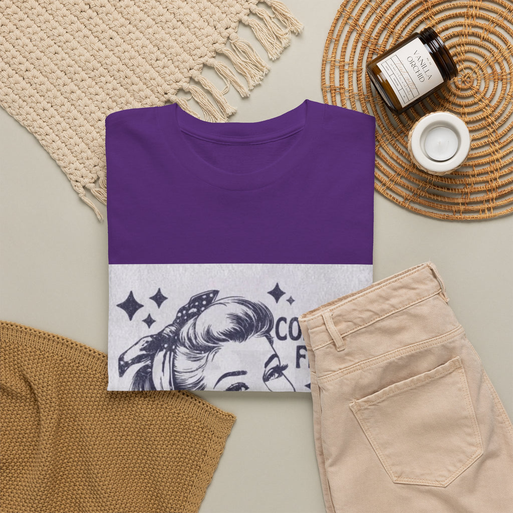Coffee First Tee — “Coffee First, Your Bullshit Second” Retro Women’s Graphic T‑Shirt
