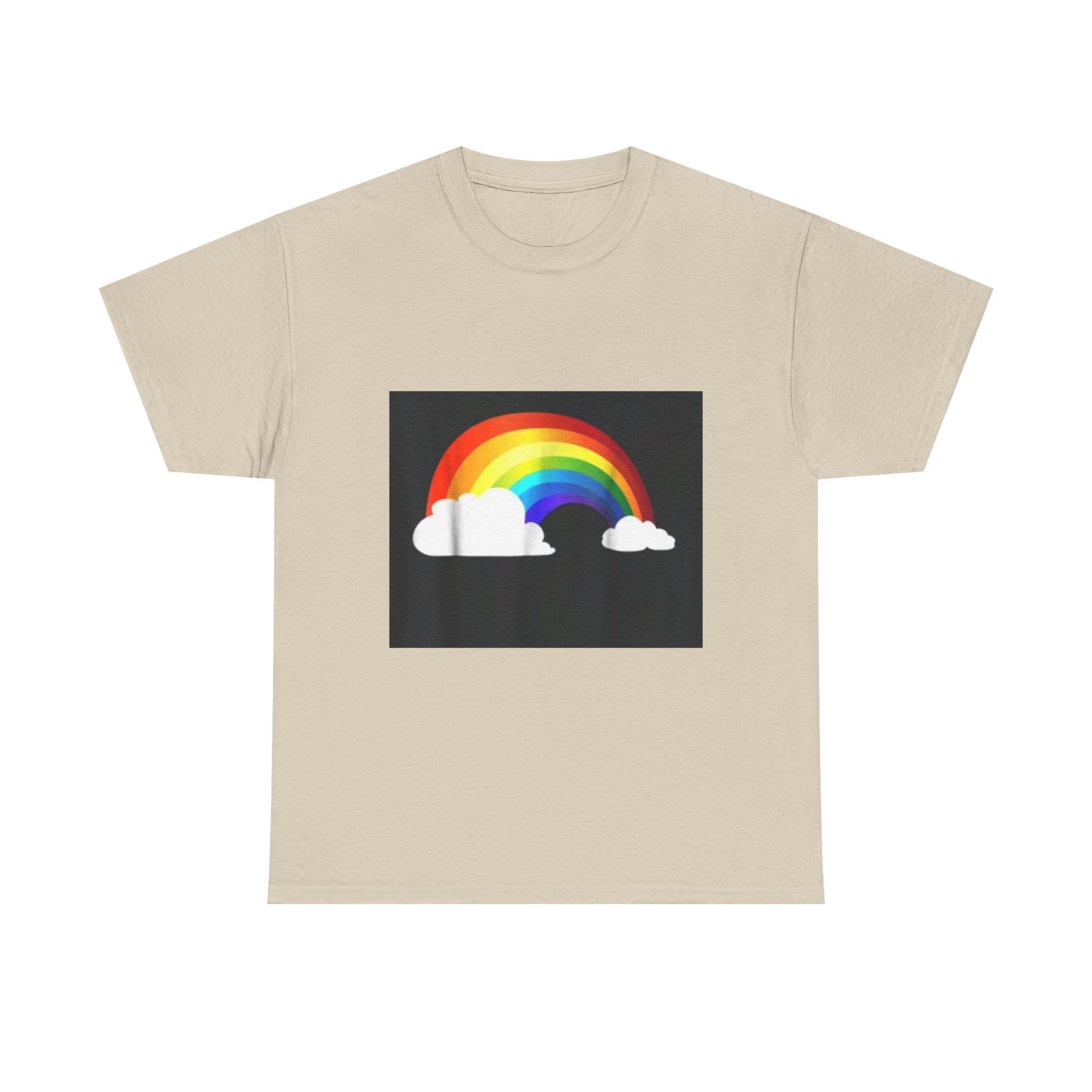 Rainbow Clouds T-Shirt — Bright Pride Graphic Tee